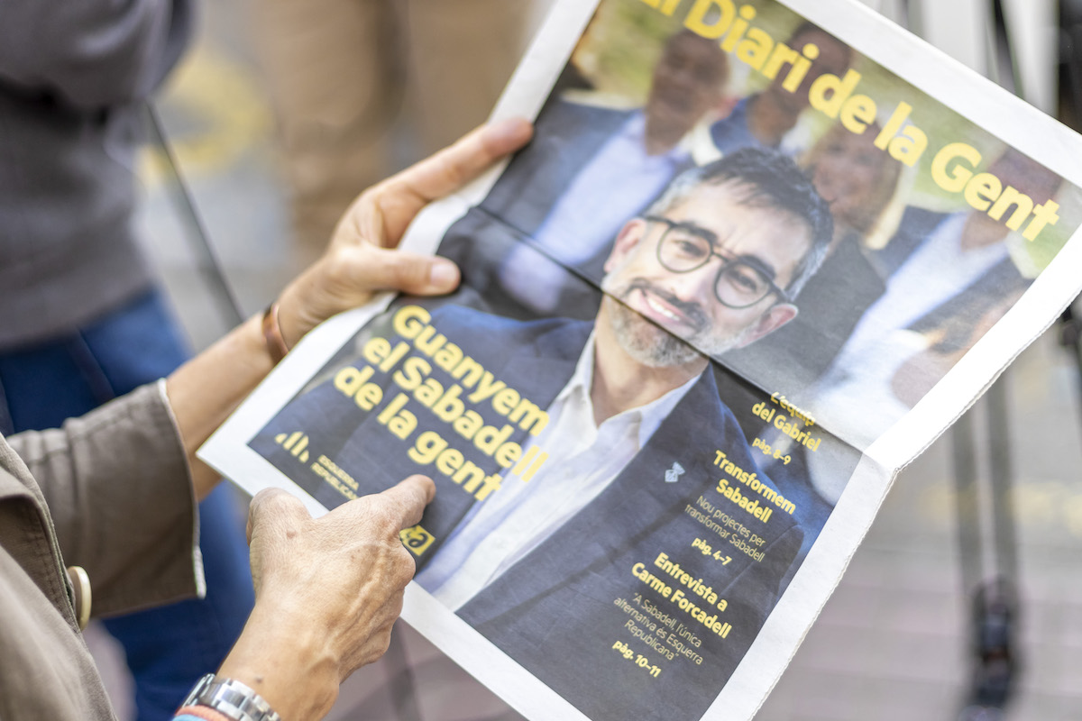 ERC publica 'El Diari de la Gent' per donar a conèixer les seves propostes electorals per Sabadell