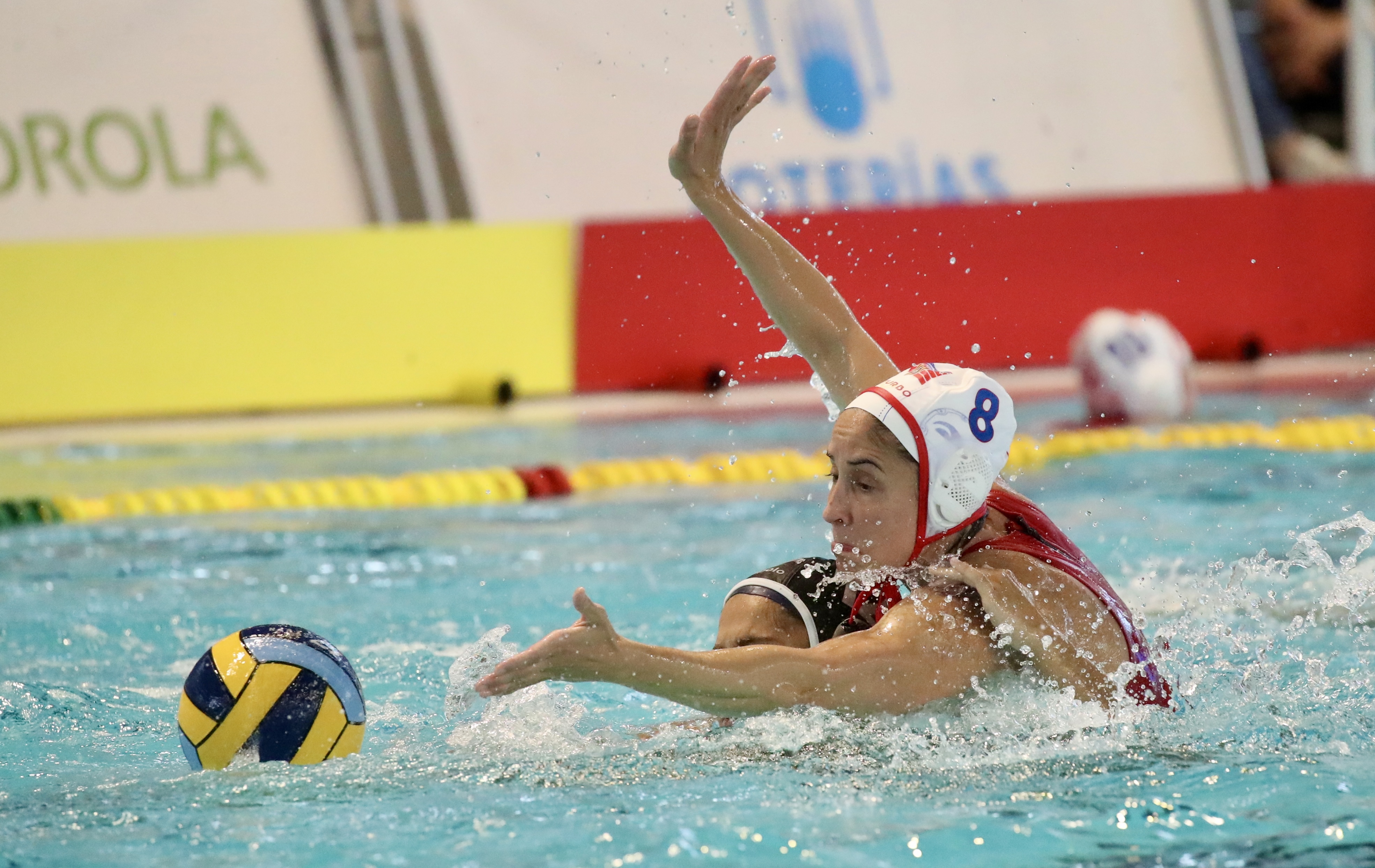 Exhibició del CN Terrassa a la Copa davant l'Echeyde