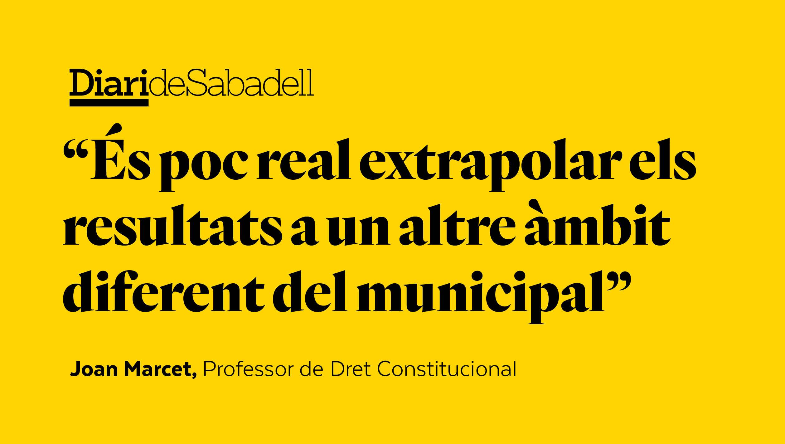Eleccions en clau de ciutat - 