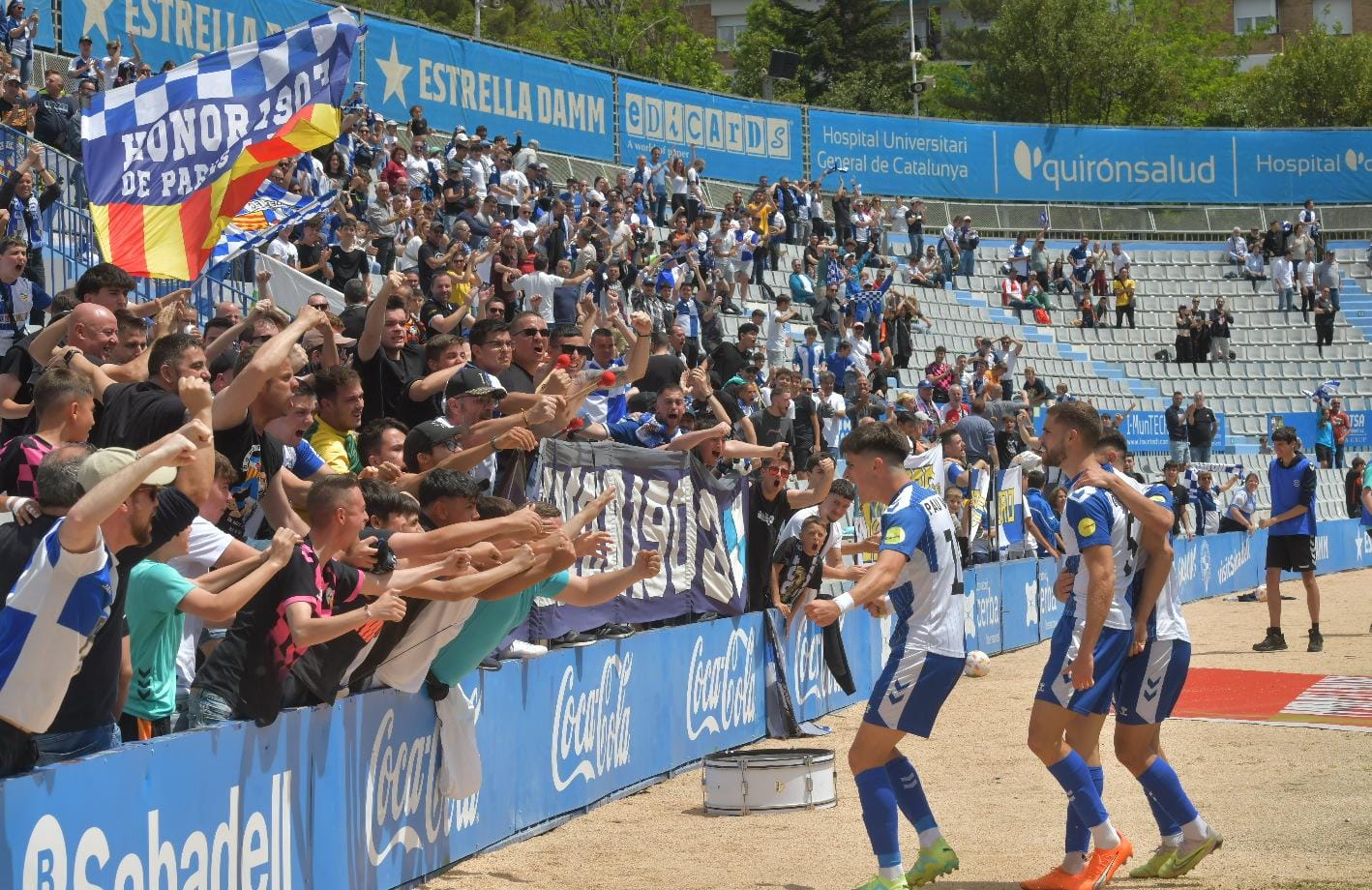 El Sabadell certifica matemàticament la permanència (2-0)