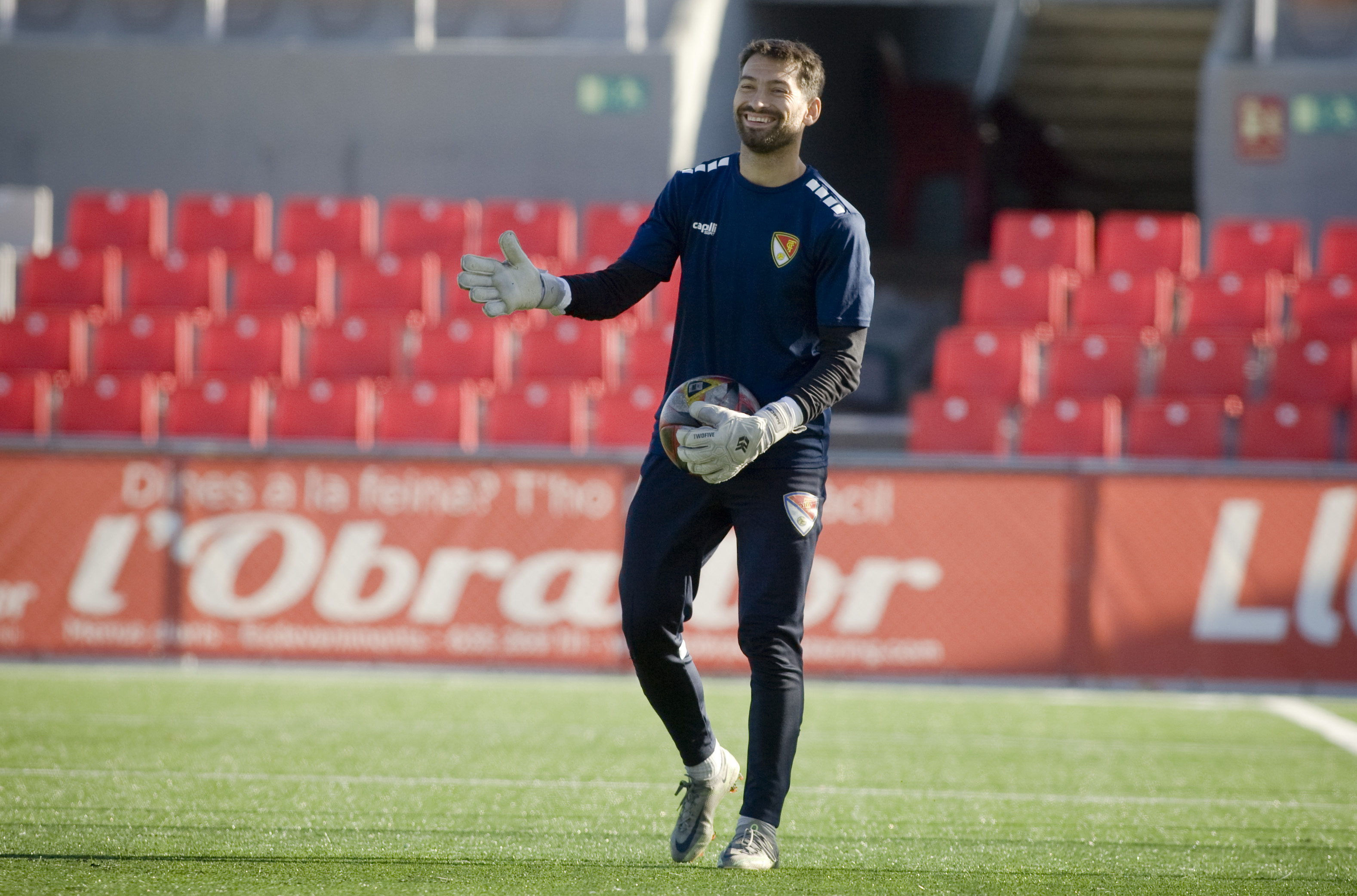 Marcos Pérez continuarà una temporada més en el Terrassa FC