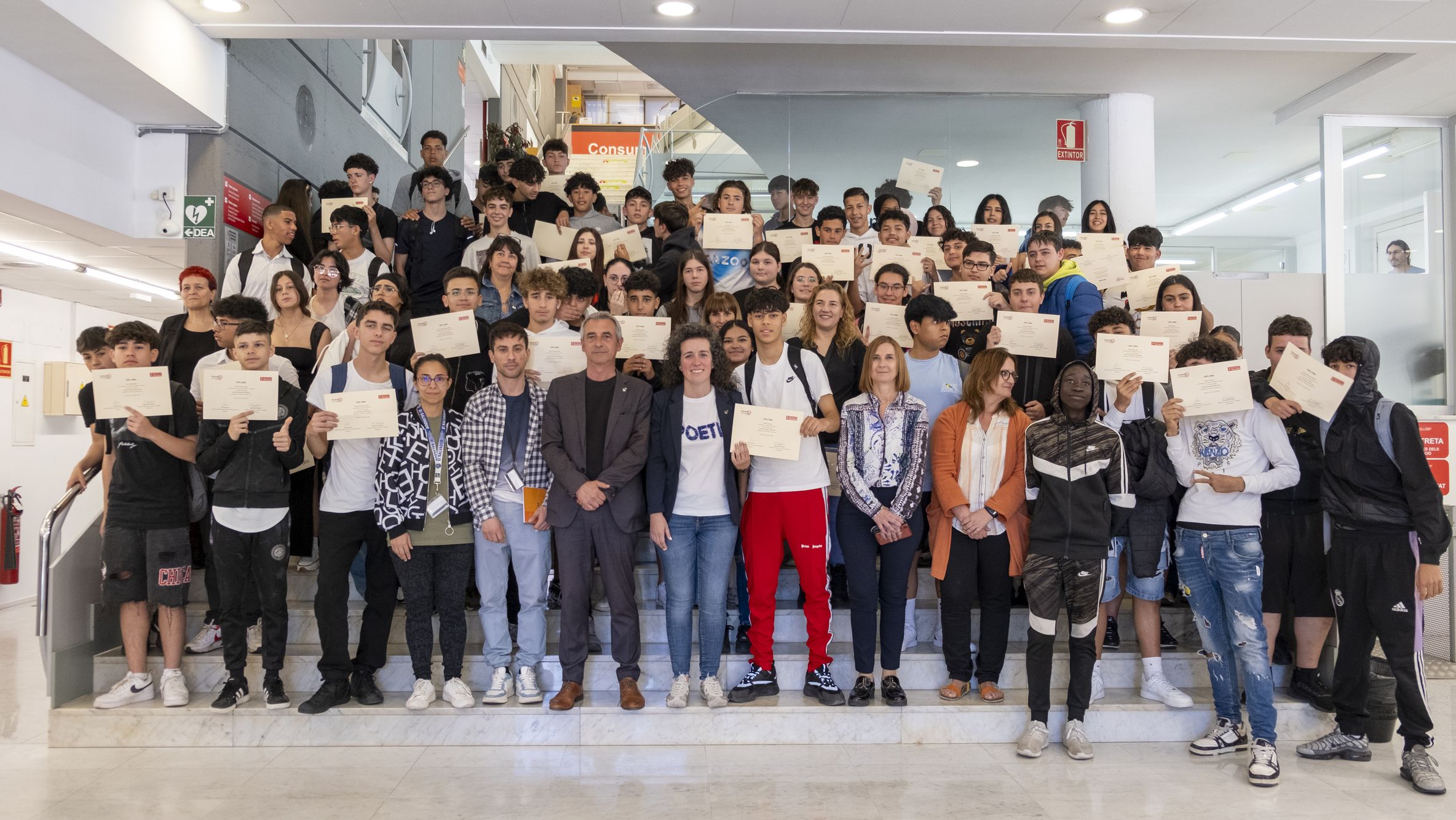 Més de 100 alumnes de Terrassa 