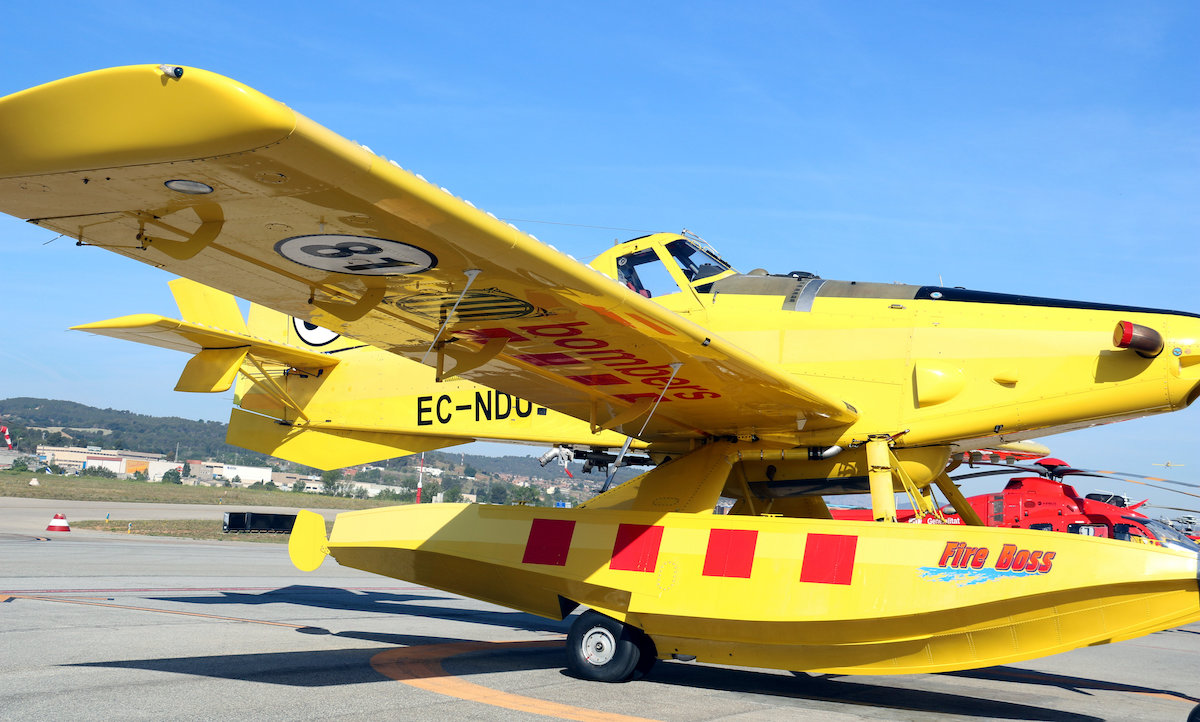 FOTOS | Així són els helicòpters que utilitzaran els bombers per lluitar contra els incendis