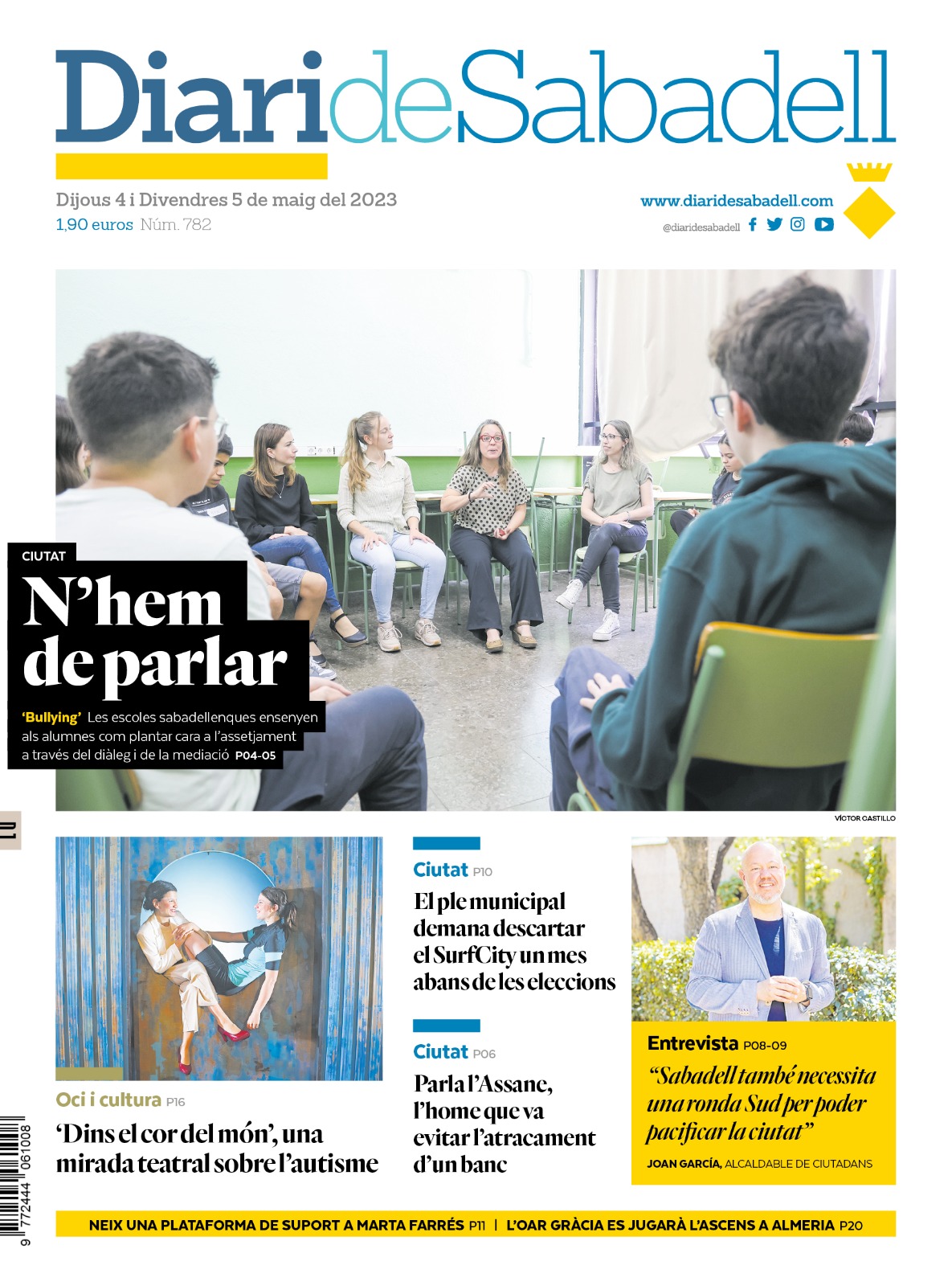 Les notícies més destacades d'aquest dijous 4 de maig a Sabadell