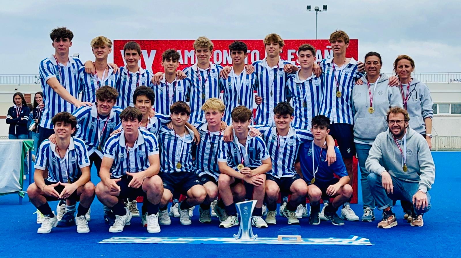 L’Egara masculí, campió d’Espanya cadet de hockey