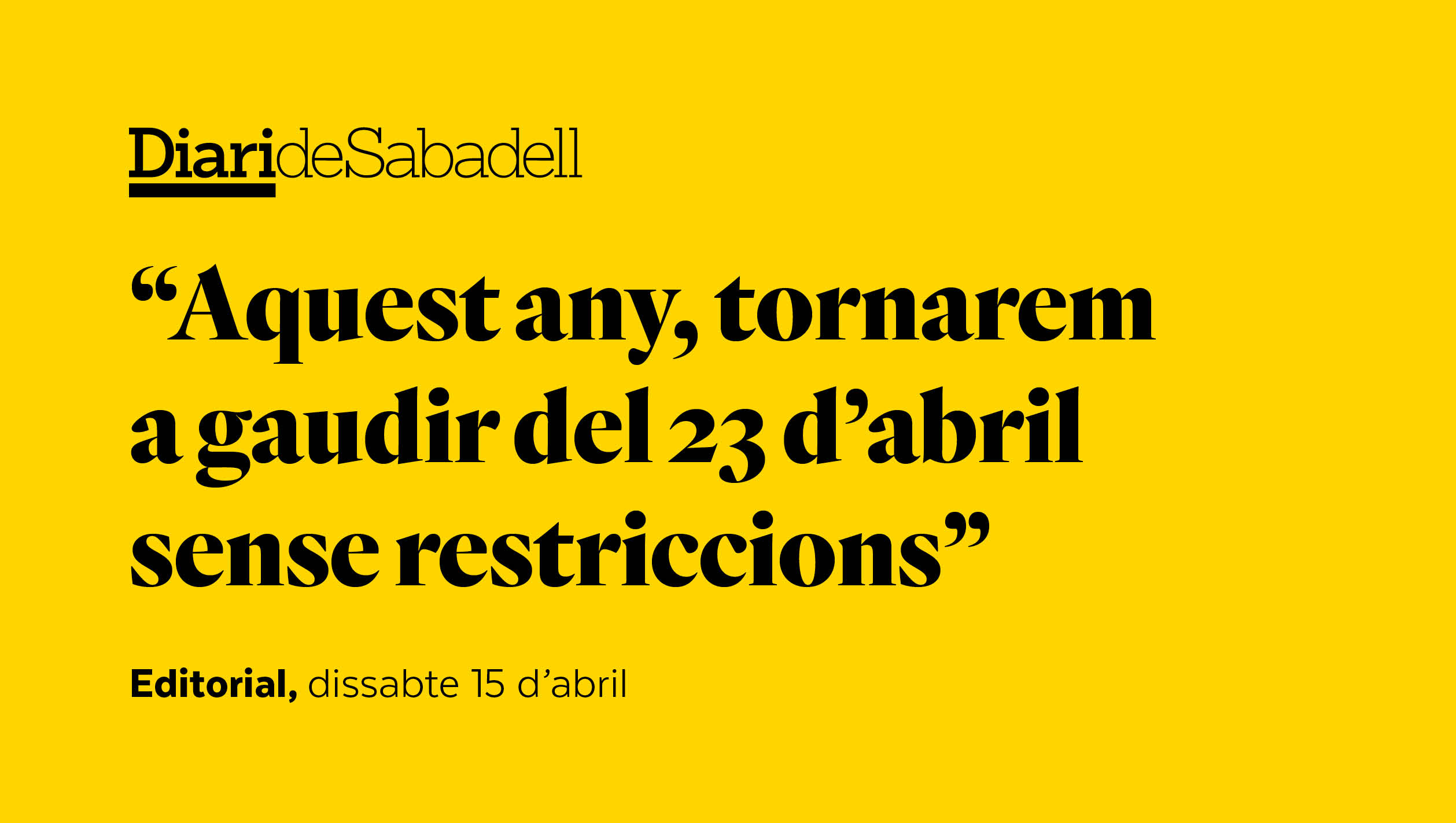 Sant Jordi per a tots