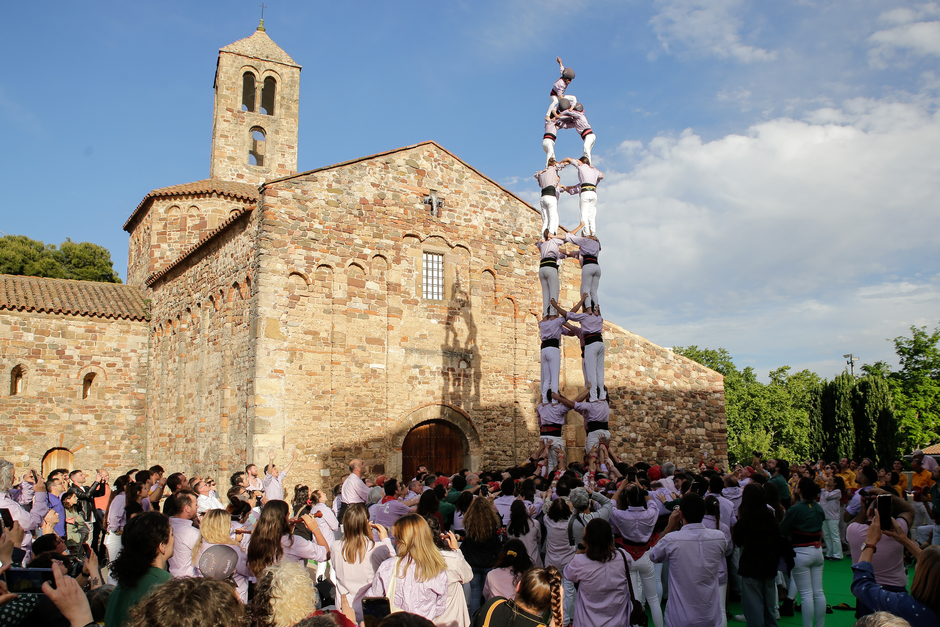 La clàssica de 8 de Minyons a la Diada del Patrimoni
