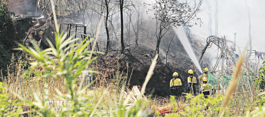 Sabadell, a la llista de municipis en risc d'incendi