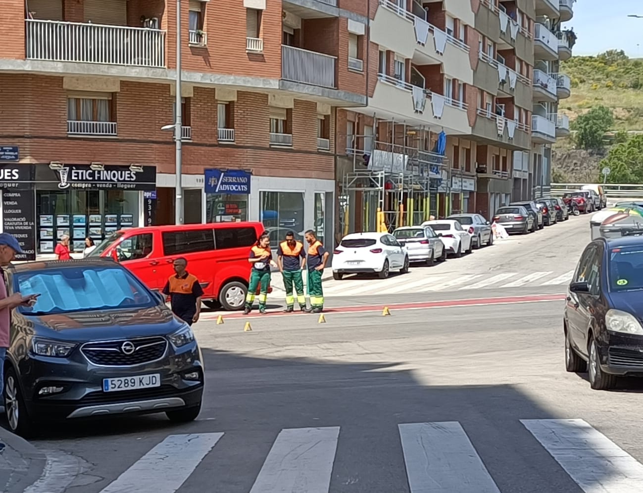 Queixa veïnal després de l'atropellament greu a Terrassa