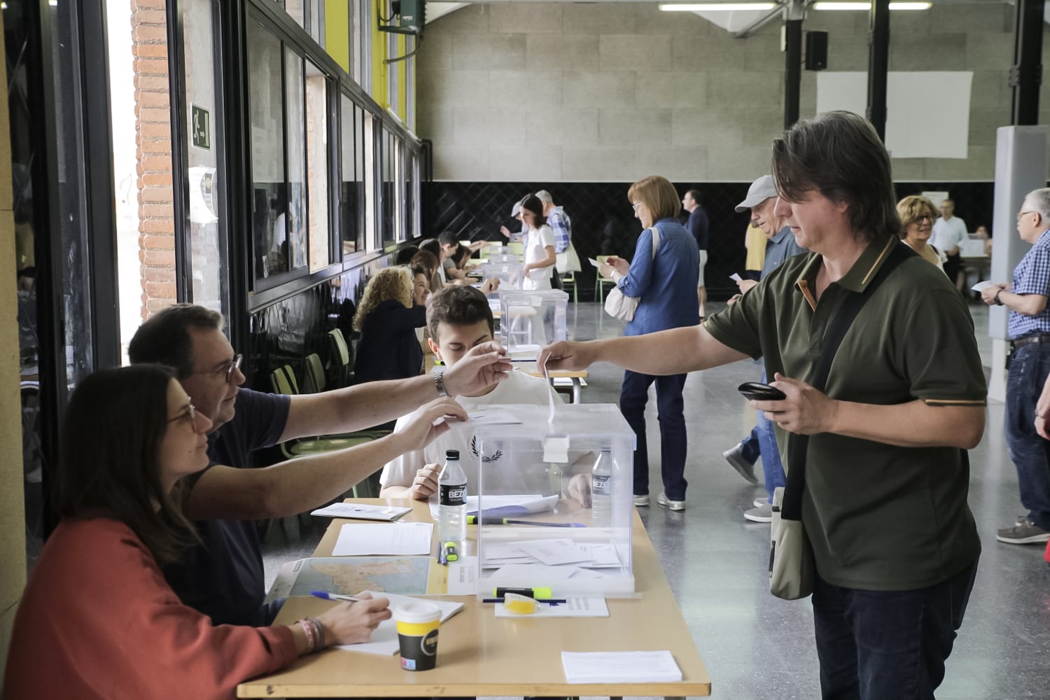 FOTOS | Eleccions europees 9J a Terrassa