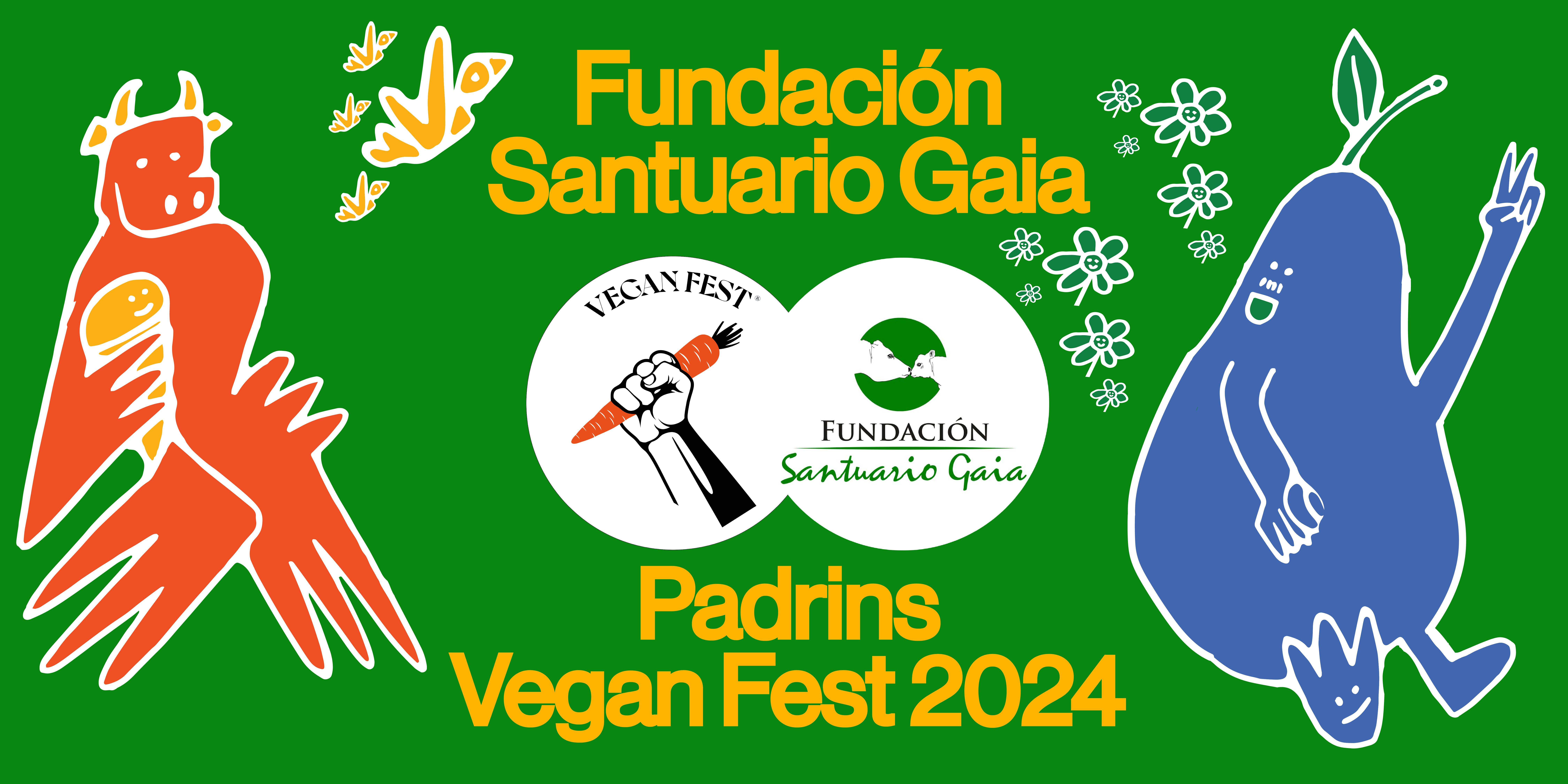 La Fundación Santuario Gaia, padrina del Vegan Fest 2024