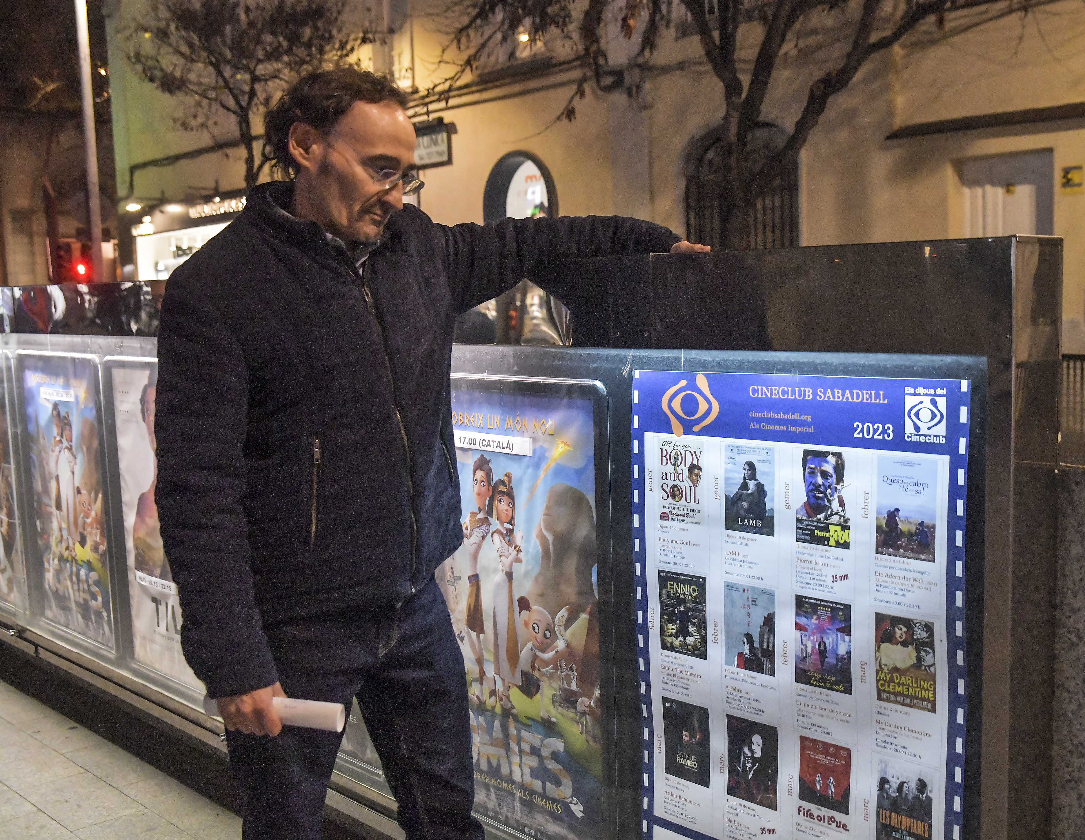 Esteve Badia, nou president del CineClub de Sabadell