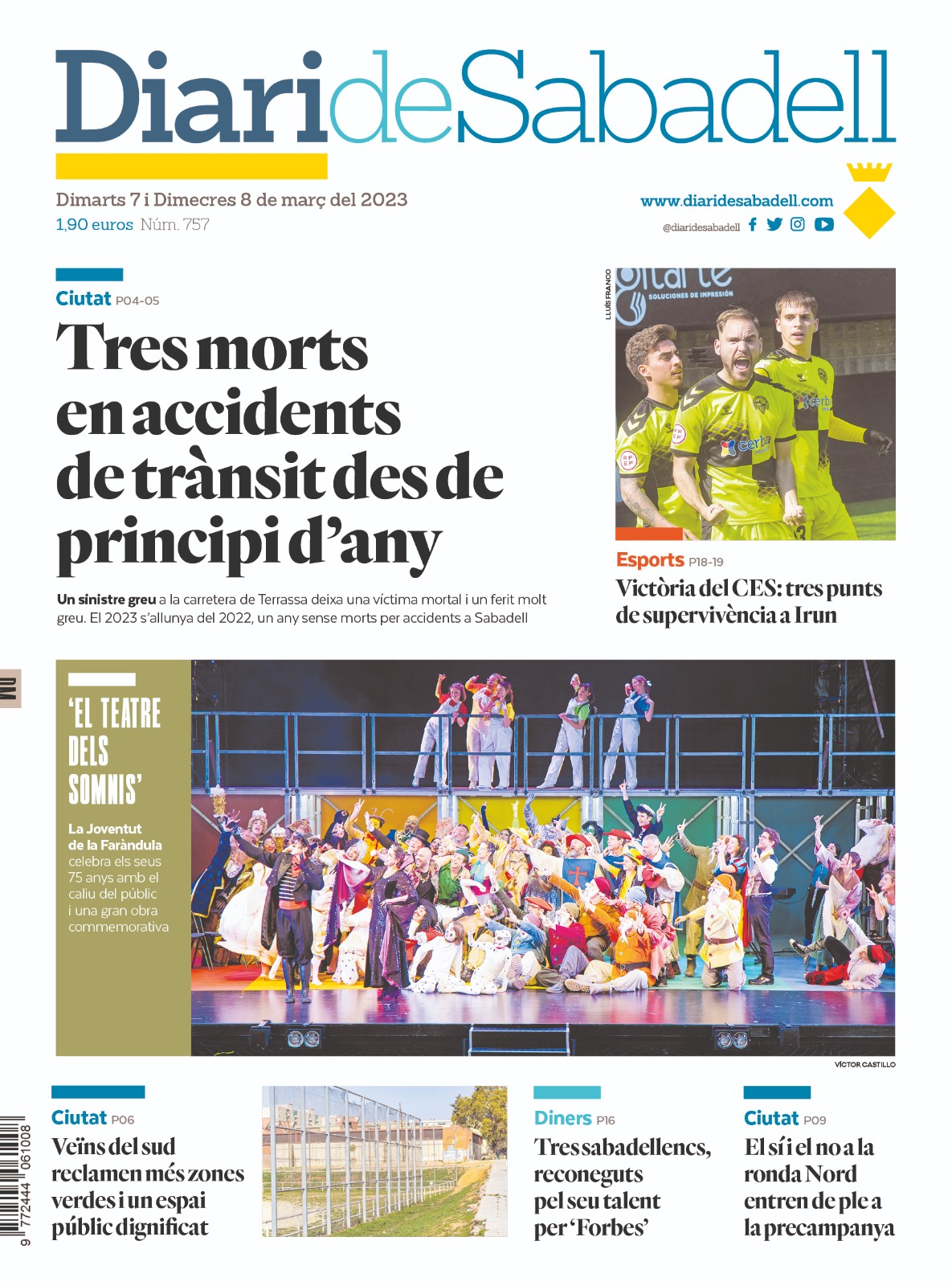 Les notícies més destacades d'aquest dimarts a Sabadell
