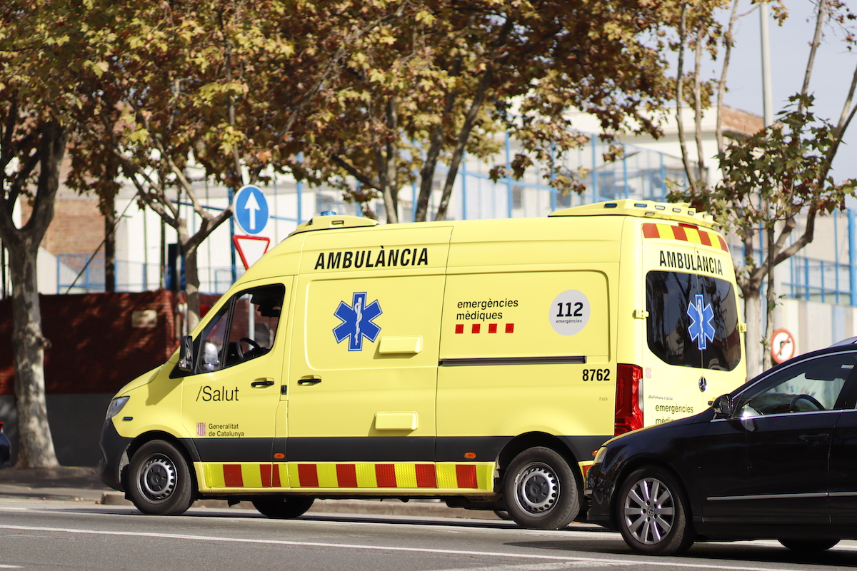Triple accident de trànsit a Sabadell