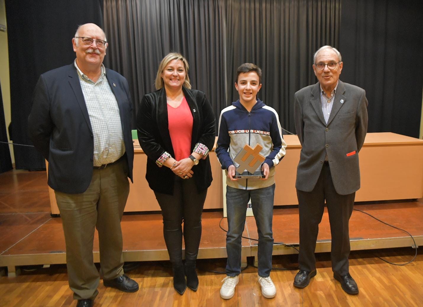 Joan Barberà i Soler rep el Premi Esportivitat del Panathlon Club Sabadell