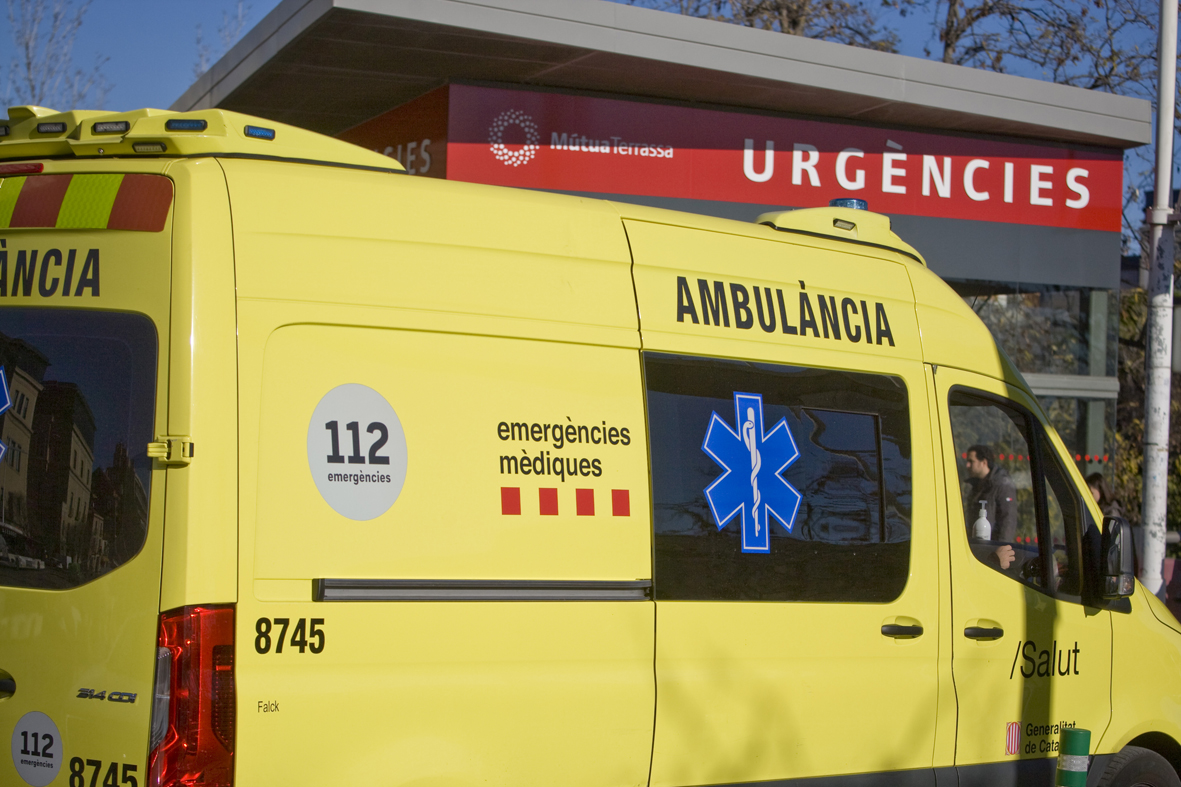 Motorista ferit en un accident de trànsit a Terrassa