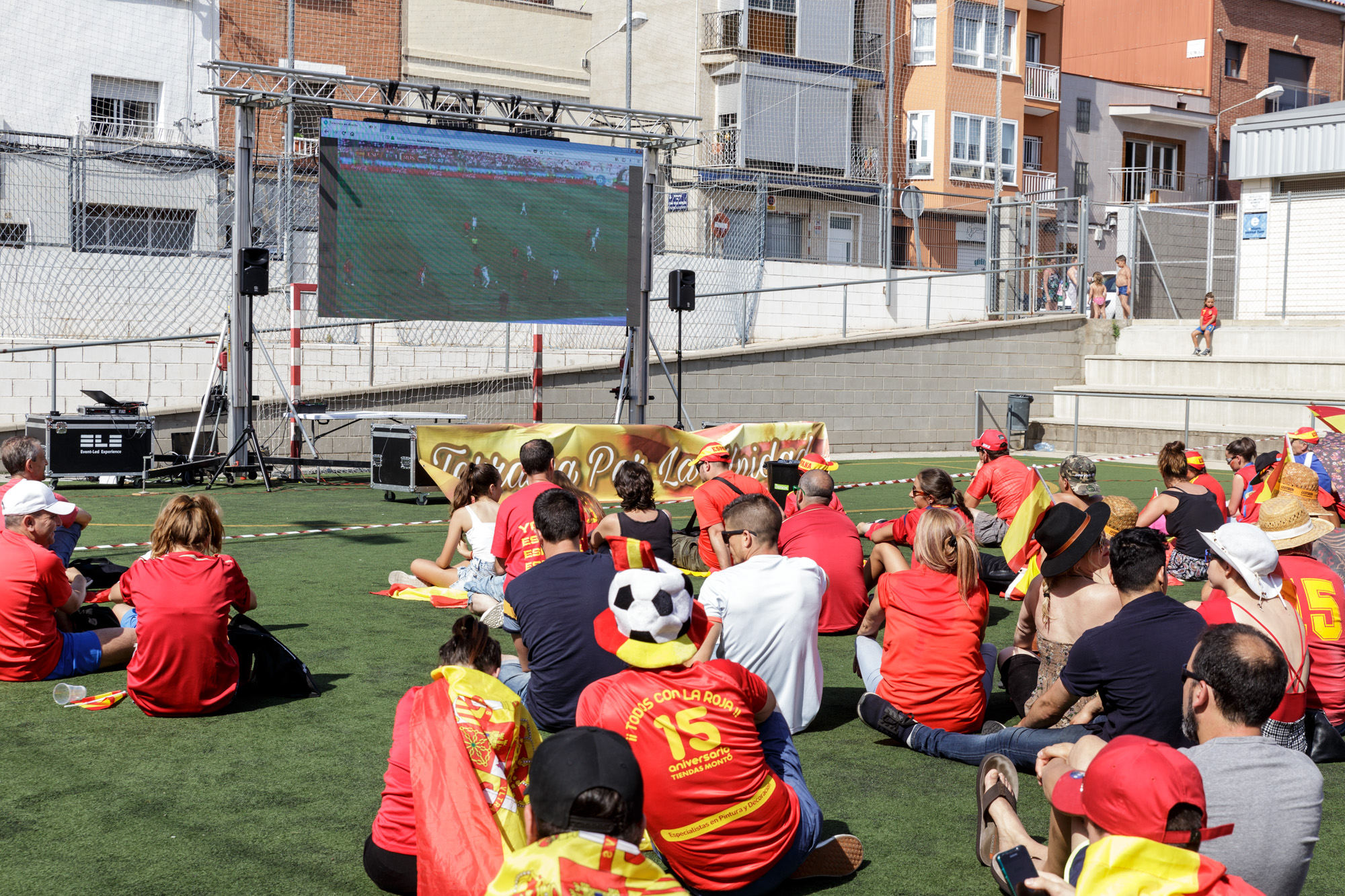 Terrassa tindrà una pantalla gegant per seguir l'Alemanya - Espanya de l'Eurocopa