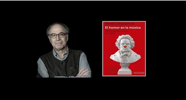 Benet Casablancas presenta el llibre 'El humor en la música' al Teatre Principal