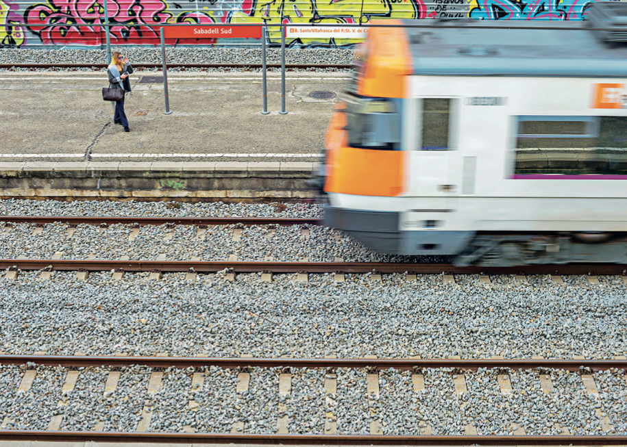 Interrompuda la circulació a la línia R4 de Rodalies per un atropellament