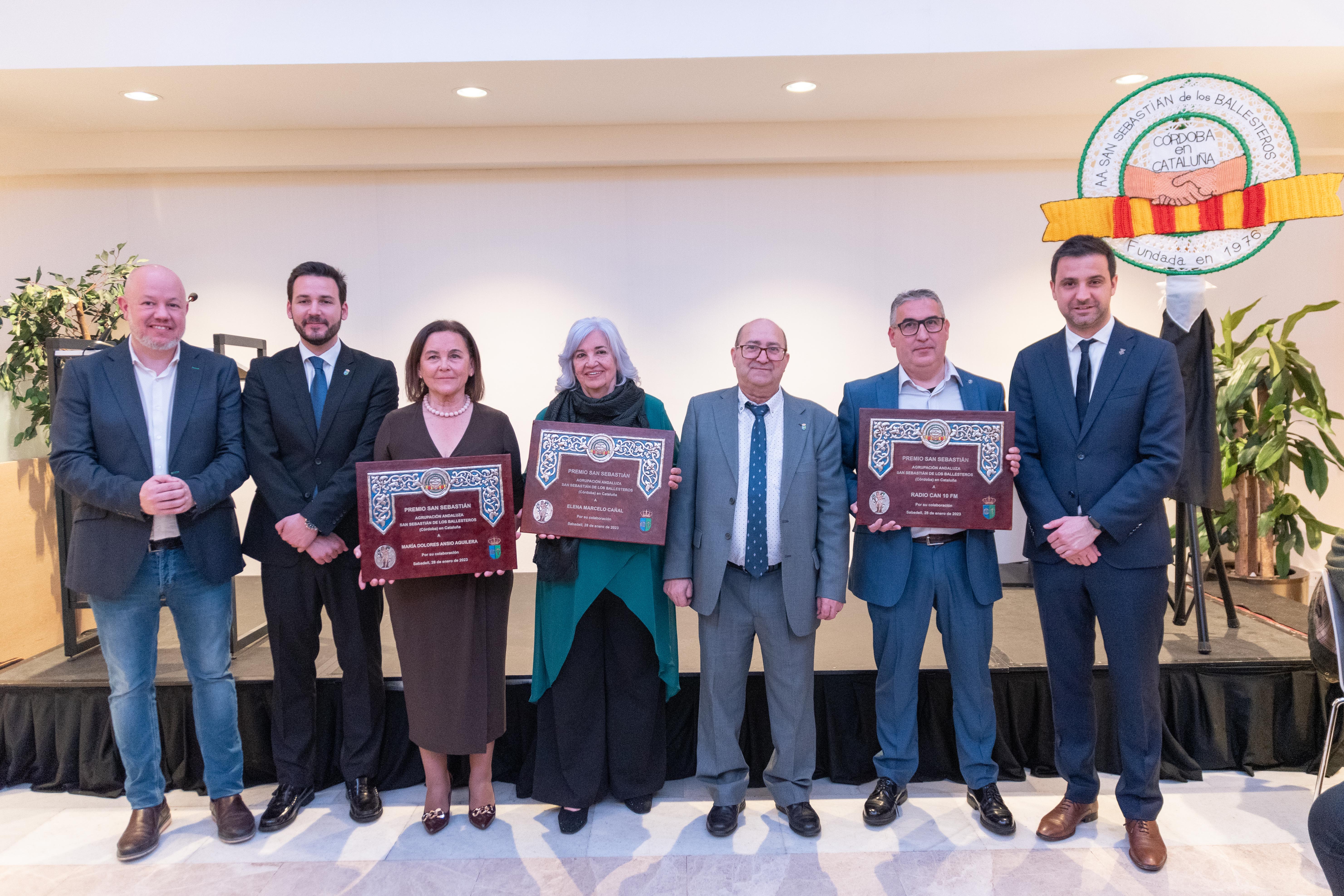 Elena Marcelo, Maria Dolores Ansio i Can Deu FM, premiats pels Ballesteros