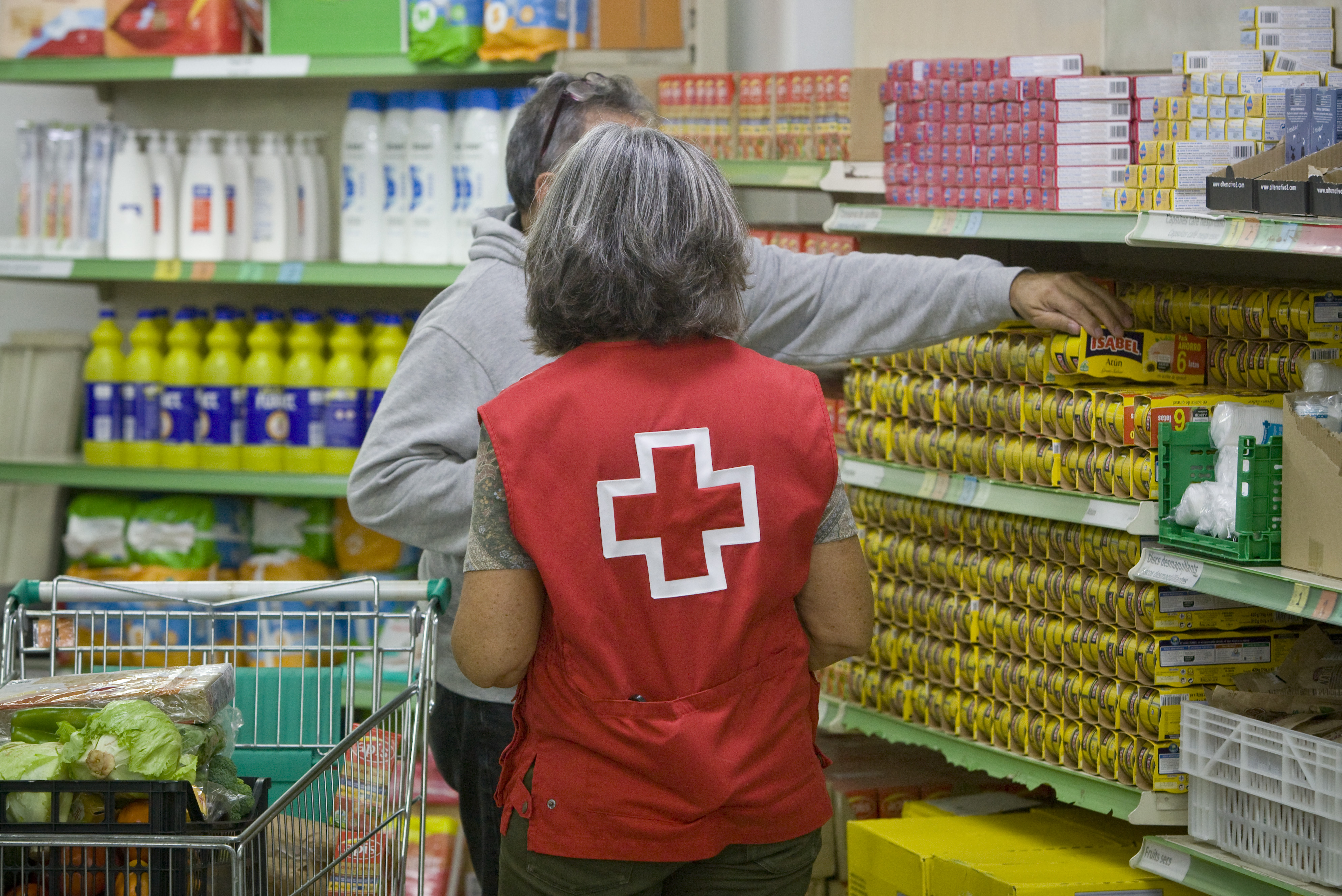 El 57% dels usuaris de Creu Roja estan en situació d’extrema vulnerabilitat