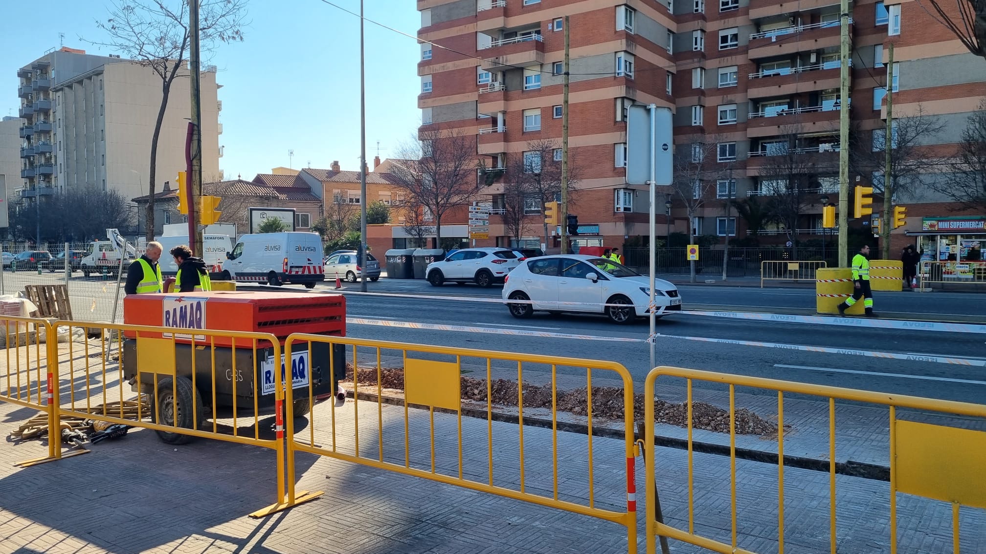 Comencen les obres a la Gran Via: consulta què faran a prop de casa teva
