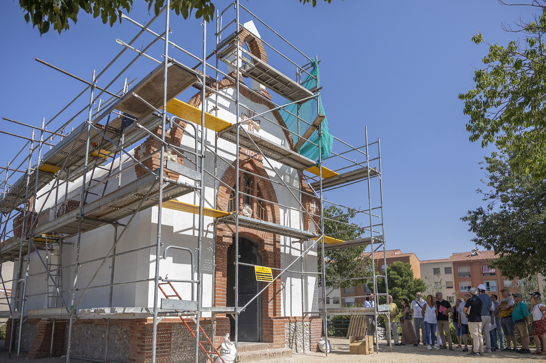 Les obres a l'ermita de Can Boada estaran acabades a finals d'any