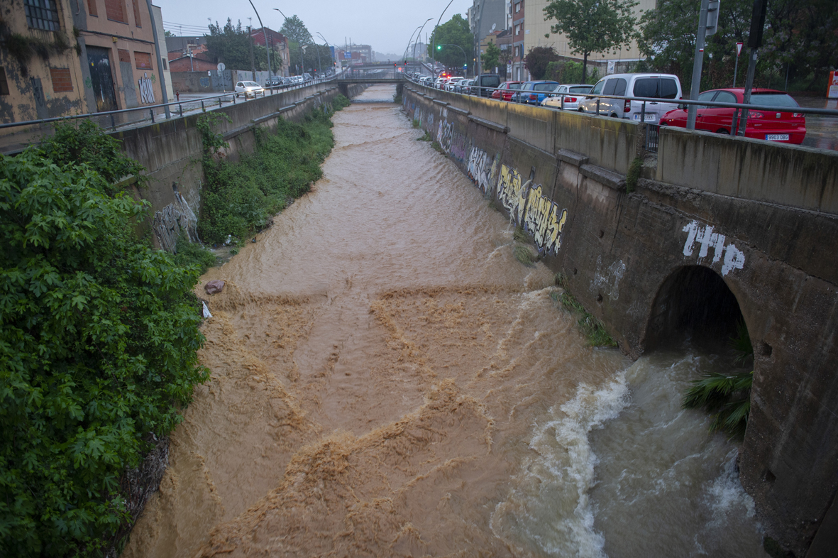 Alerta per risc d'inundacions per pluja a Terrassa - 