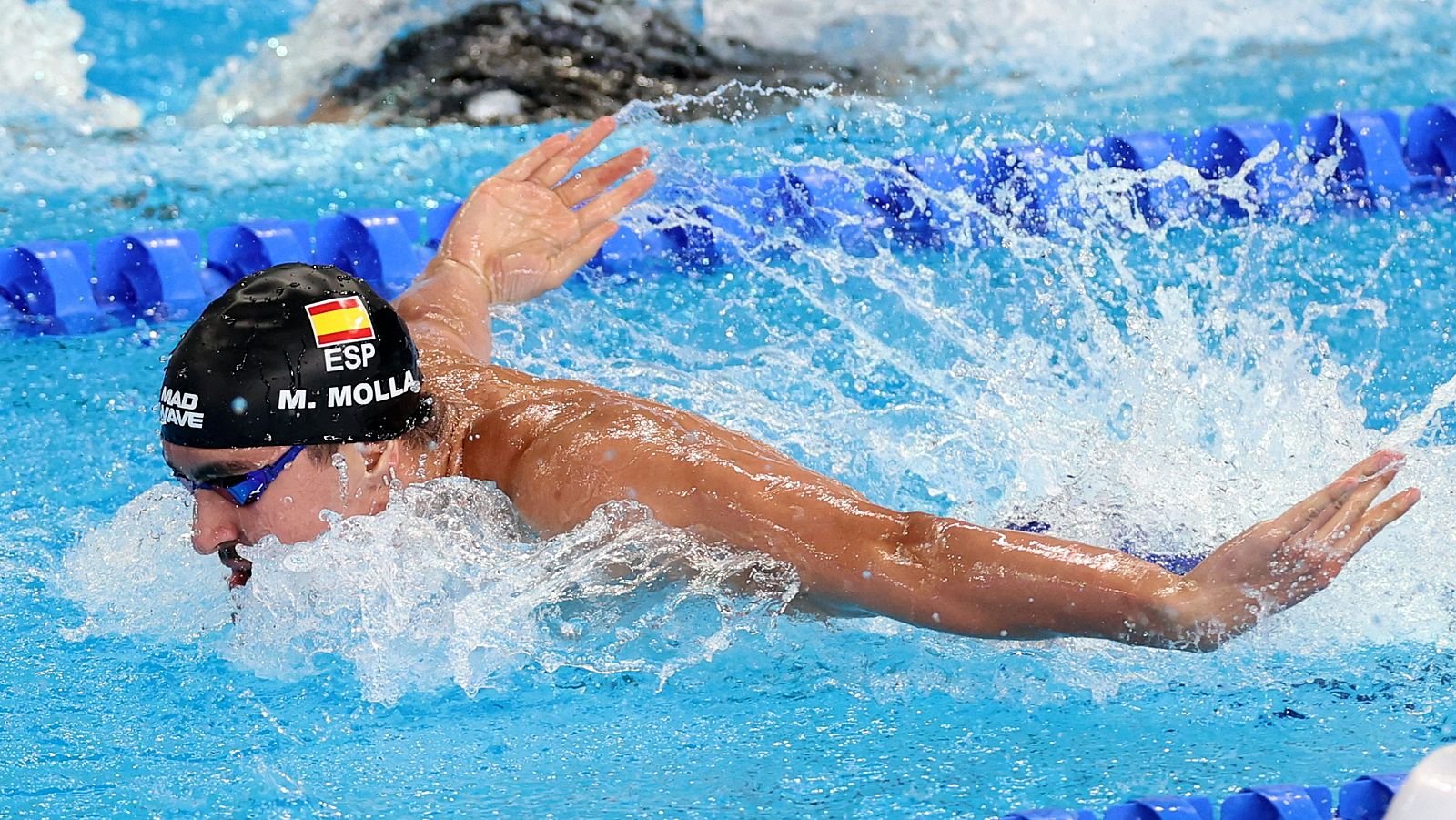 Mario Mollà, a 65 centèsimes de les semifinals dels 100 papallona