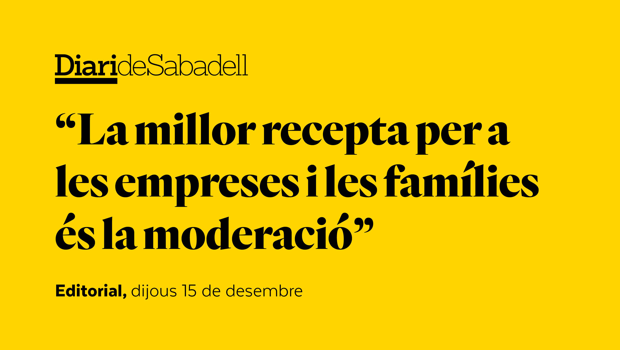 Moderació