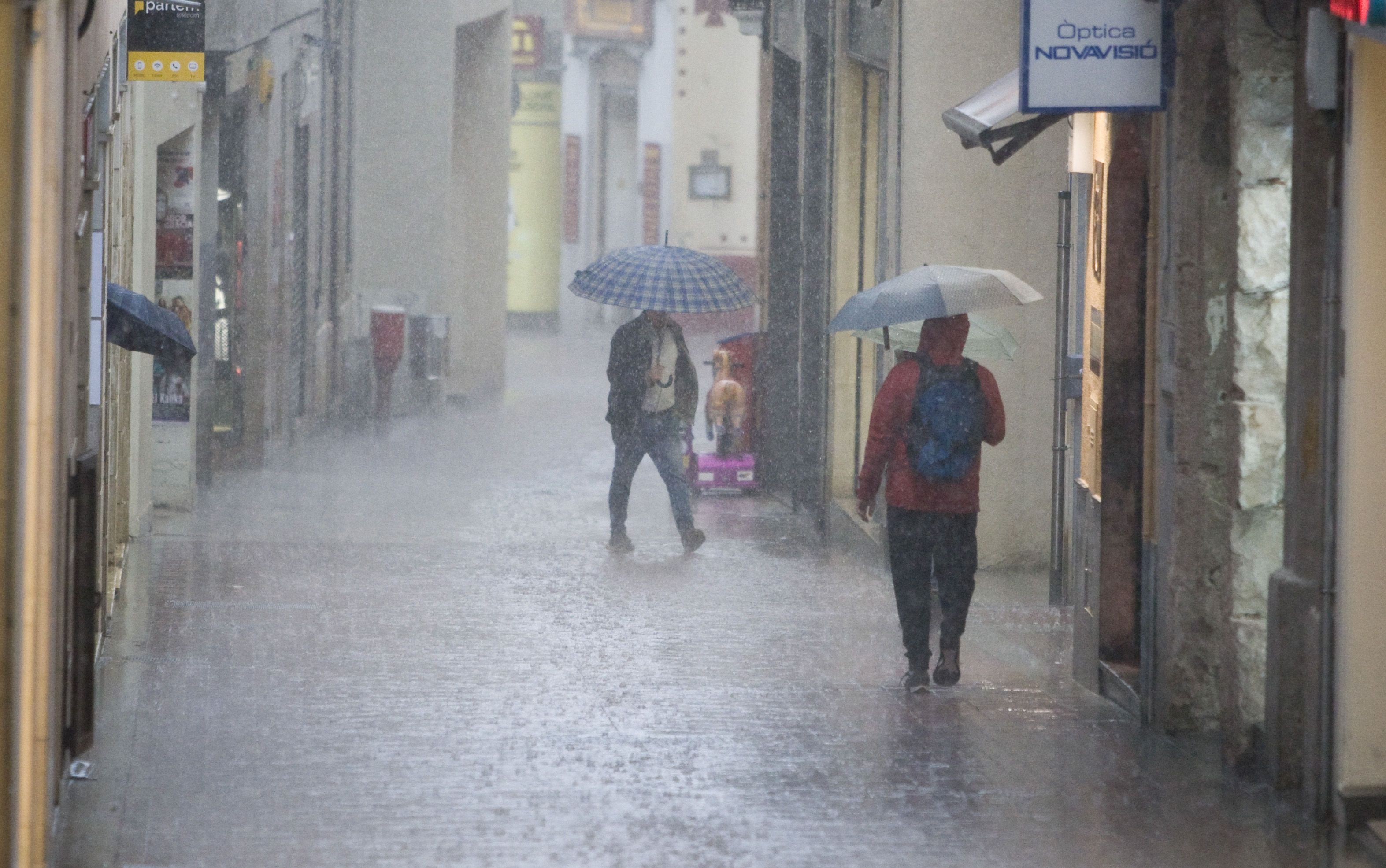 El pla d'emergència de Terrassa, en prealerta per tempestes