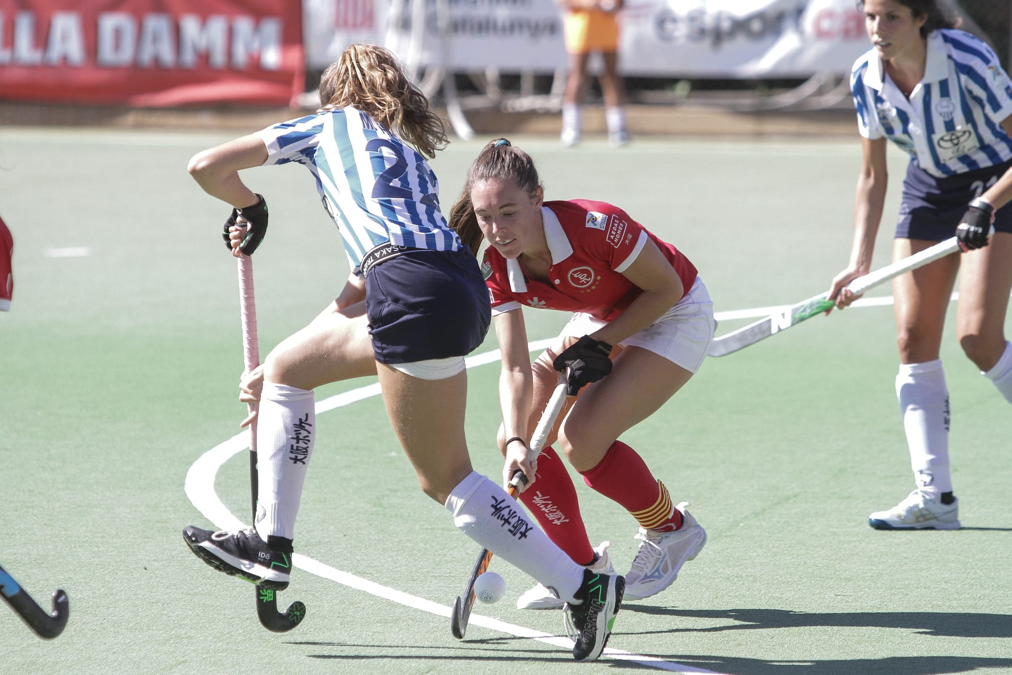 El derbi femení entre Egara i Terrassa acaba en taules