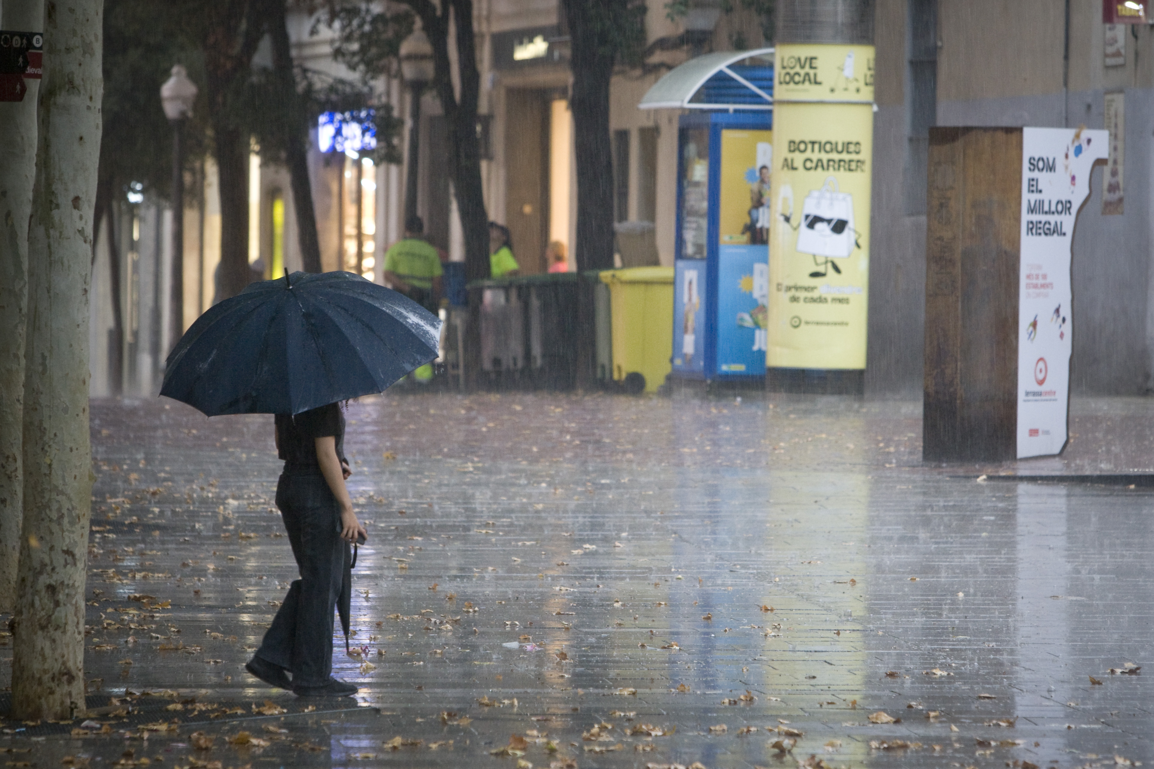 Activen l'alerta del pla INUNCAT per la previsió de pluges localment molt intenses