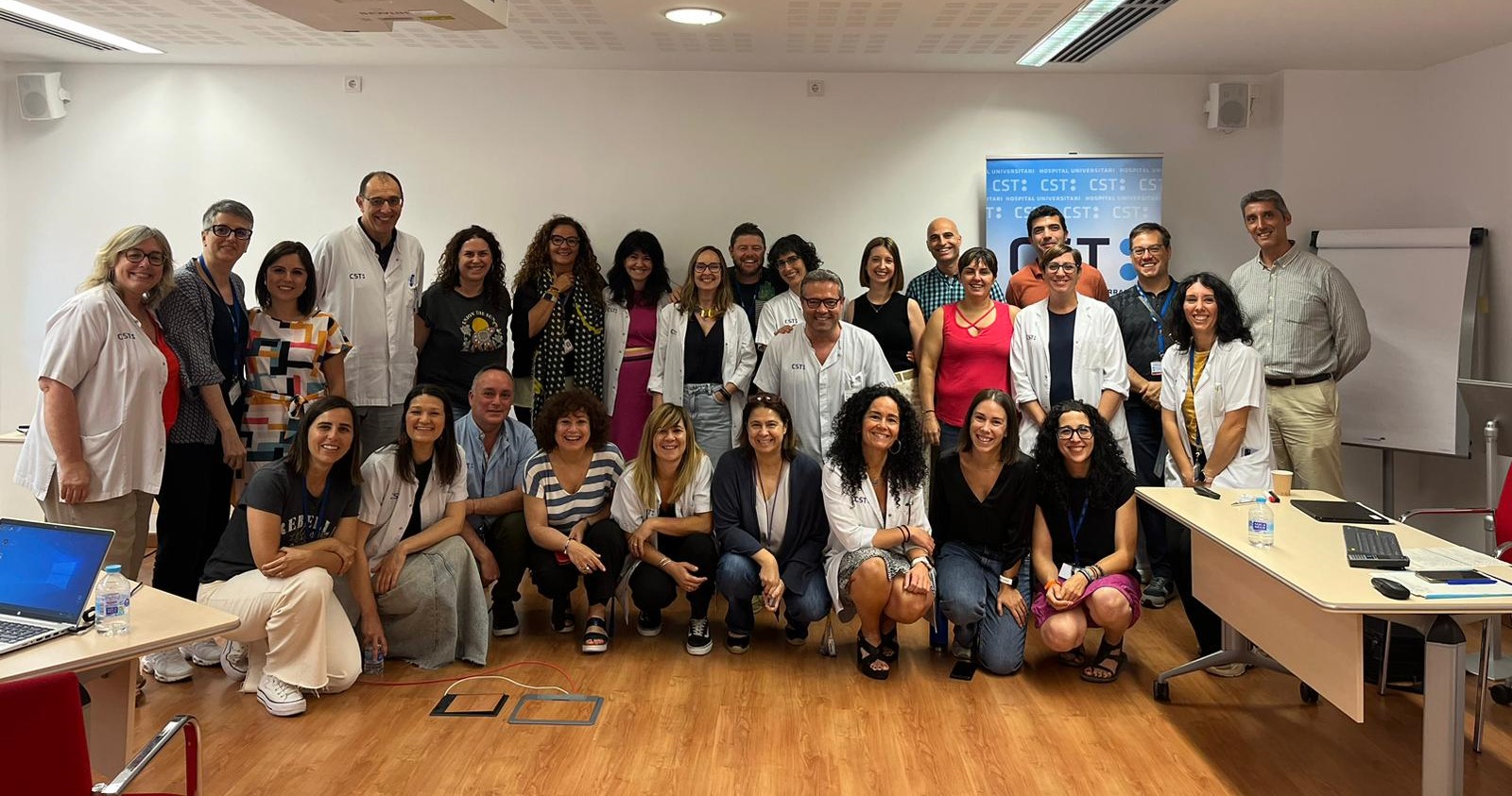 Cloenda del curs per a comandaments del CST a Terrassa