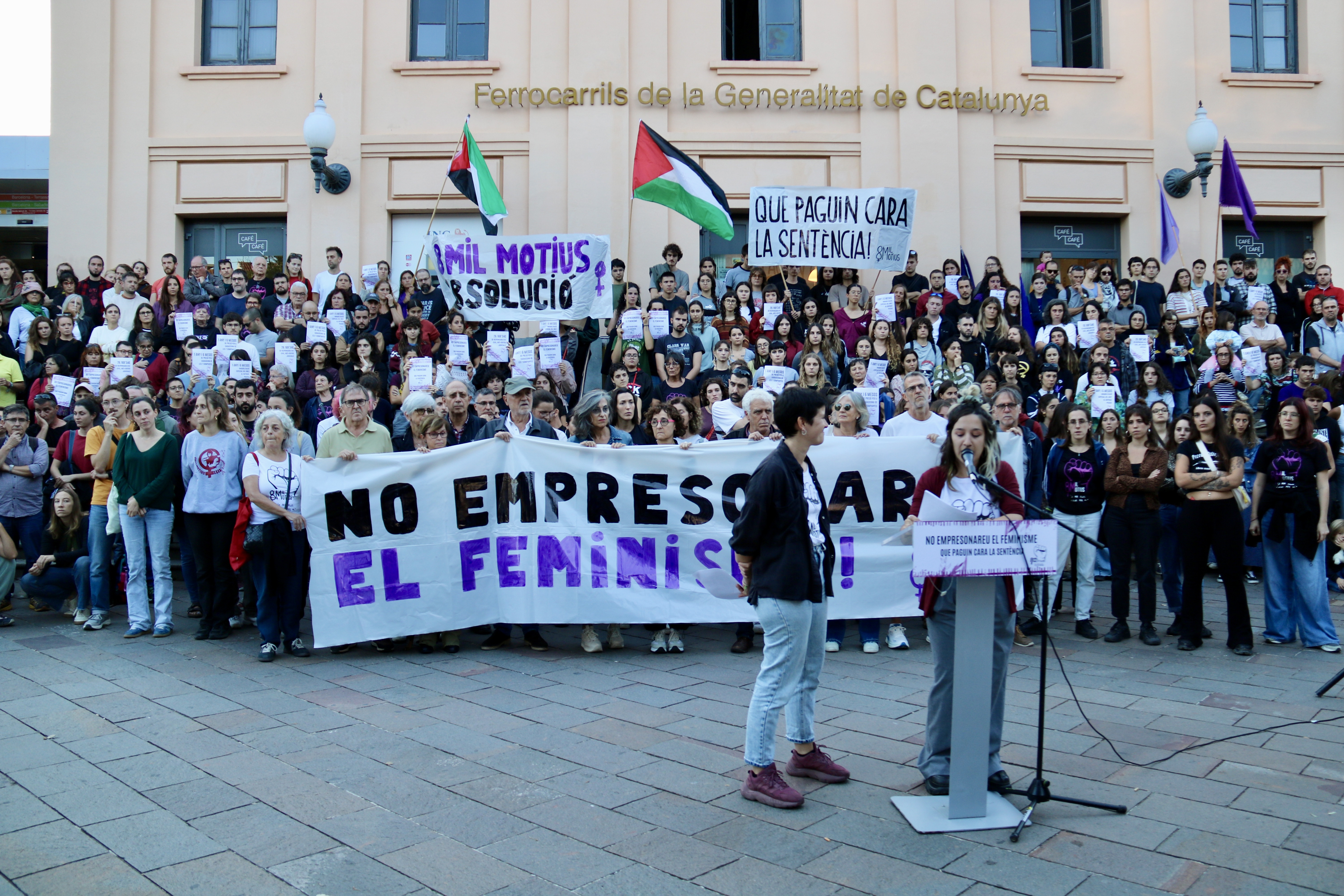 Les condemnades per tallar els FGC recorreran contra la sentència