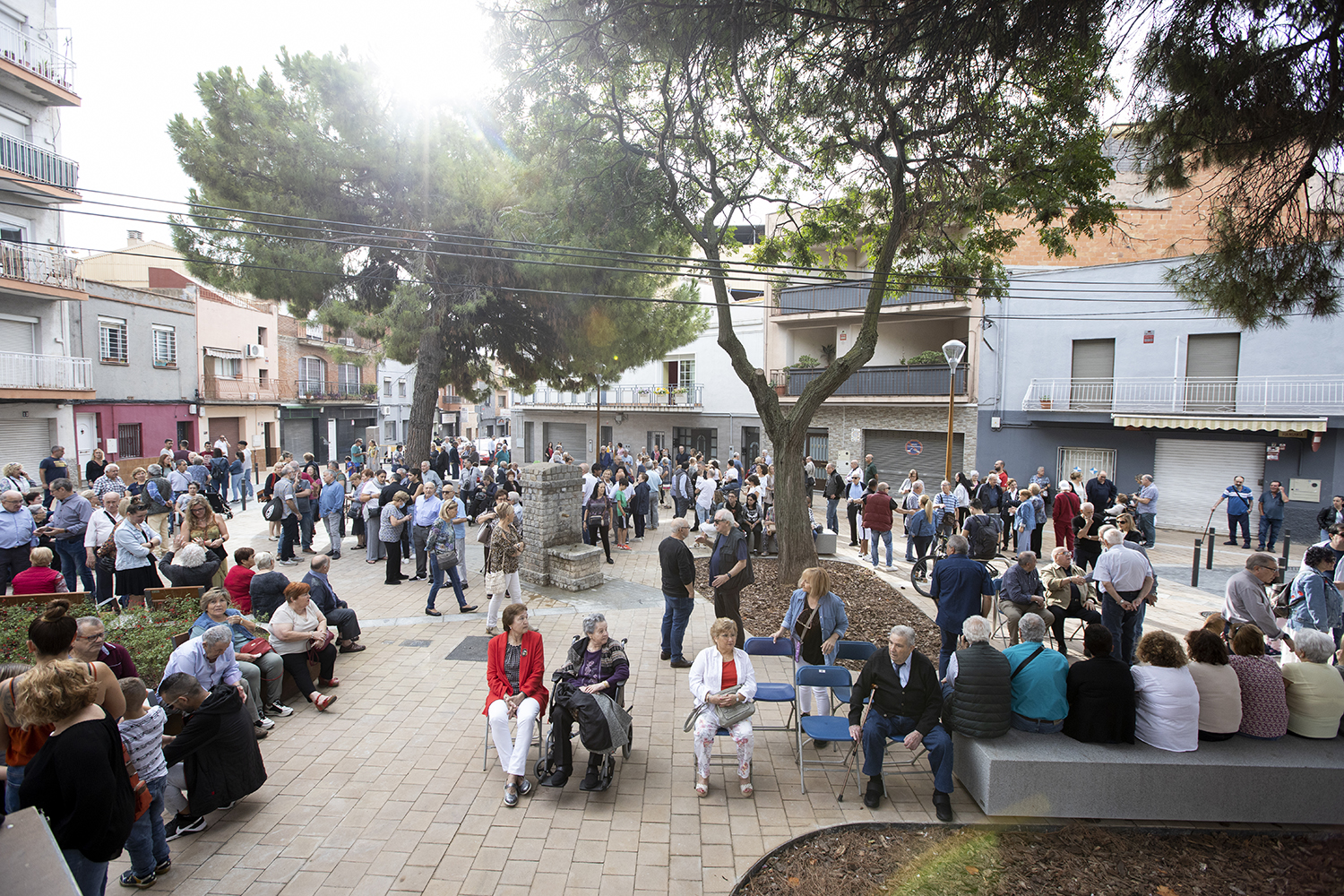 La plaça de la Fuensanta torna a lluir després de la reforma