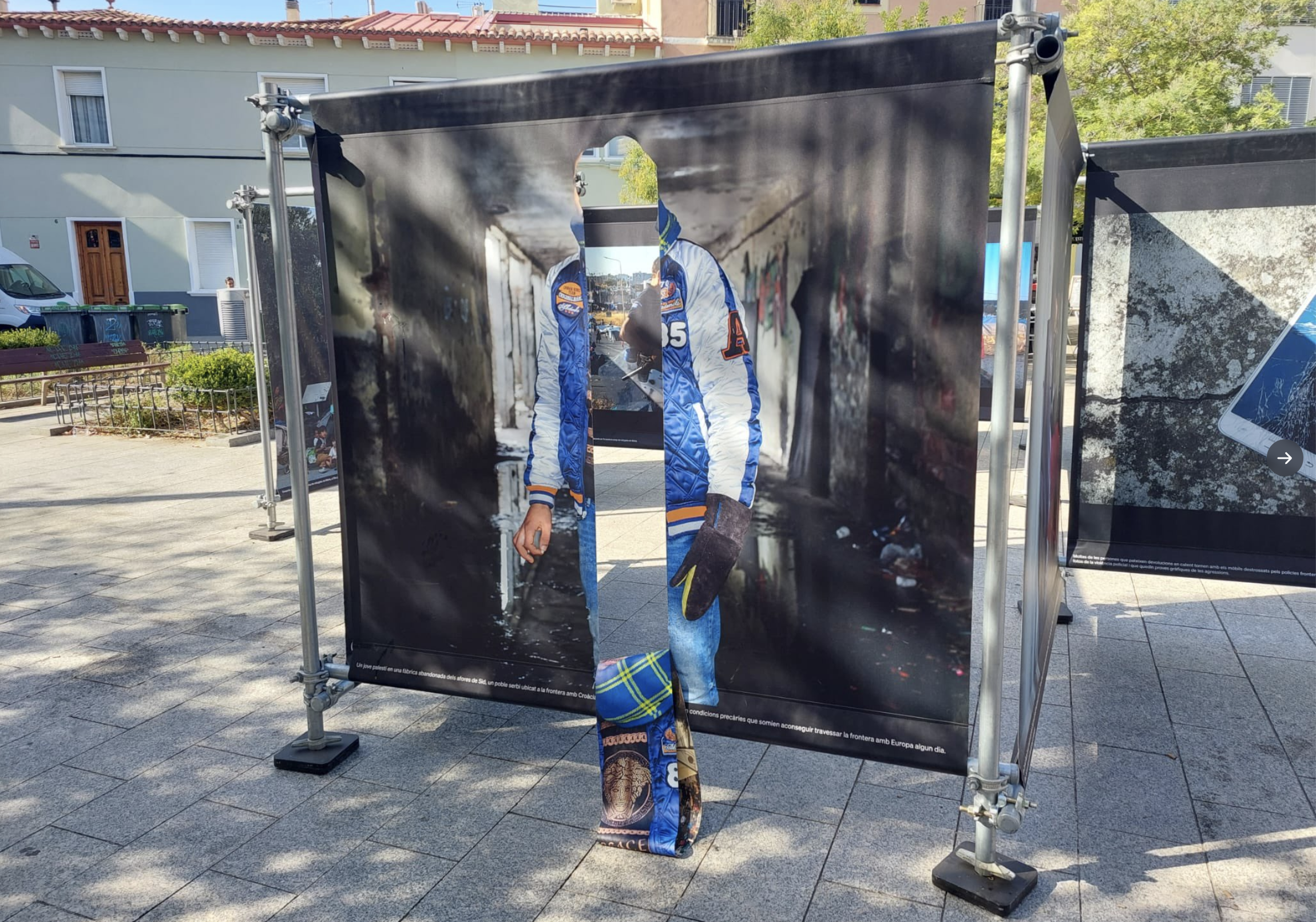 Destrossen una exposició sobre les víctimes de l'odi que s'exhibia a Sabadell