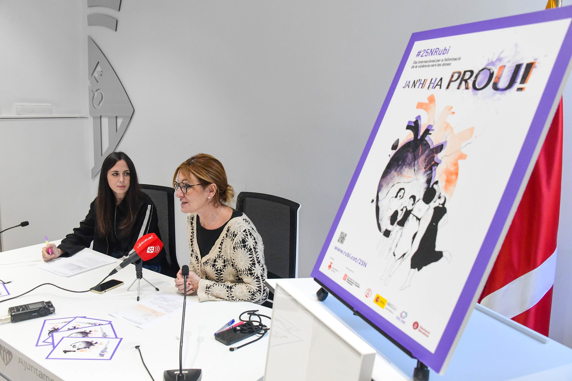 Rubí es torna a bolcar contra la violència masclista