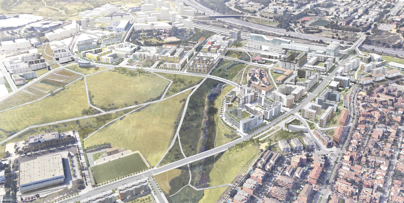 Comença la comercialització de 34 parcel·les del Parc de l'Alba a Cerdanyola