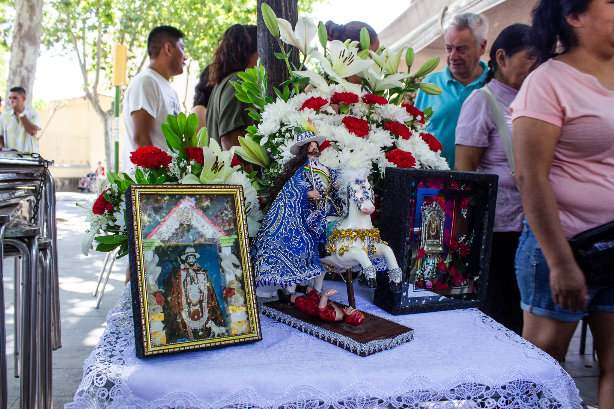 La comunitat boliviana de Sabadell celebra la festivitat del Tata Bombori