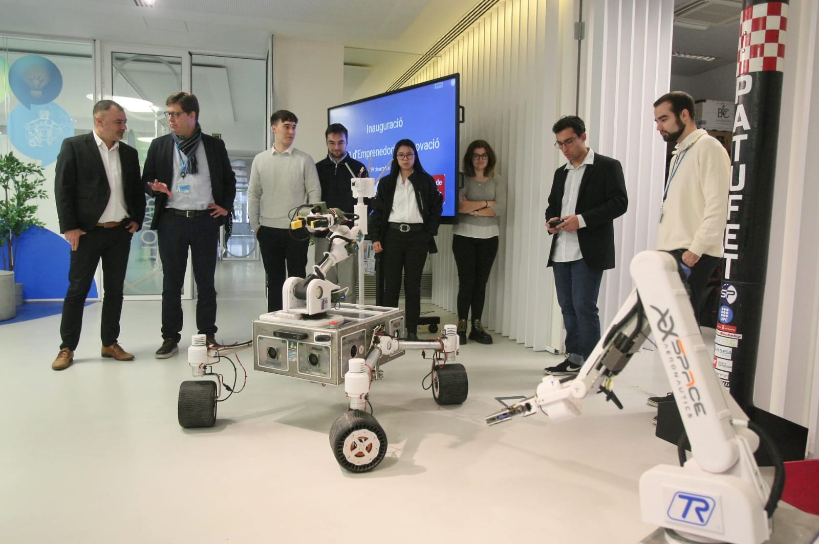 Inaugurat el nou Hub d'Innovació i Emprenedoria de la UPC