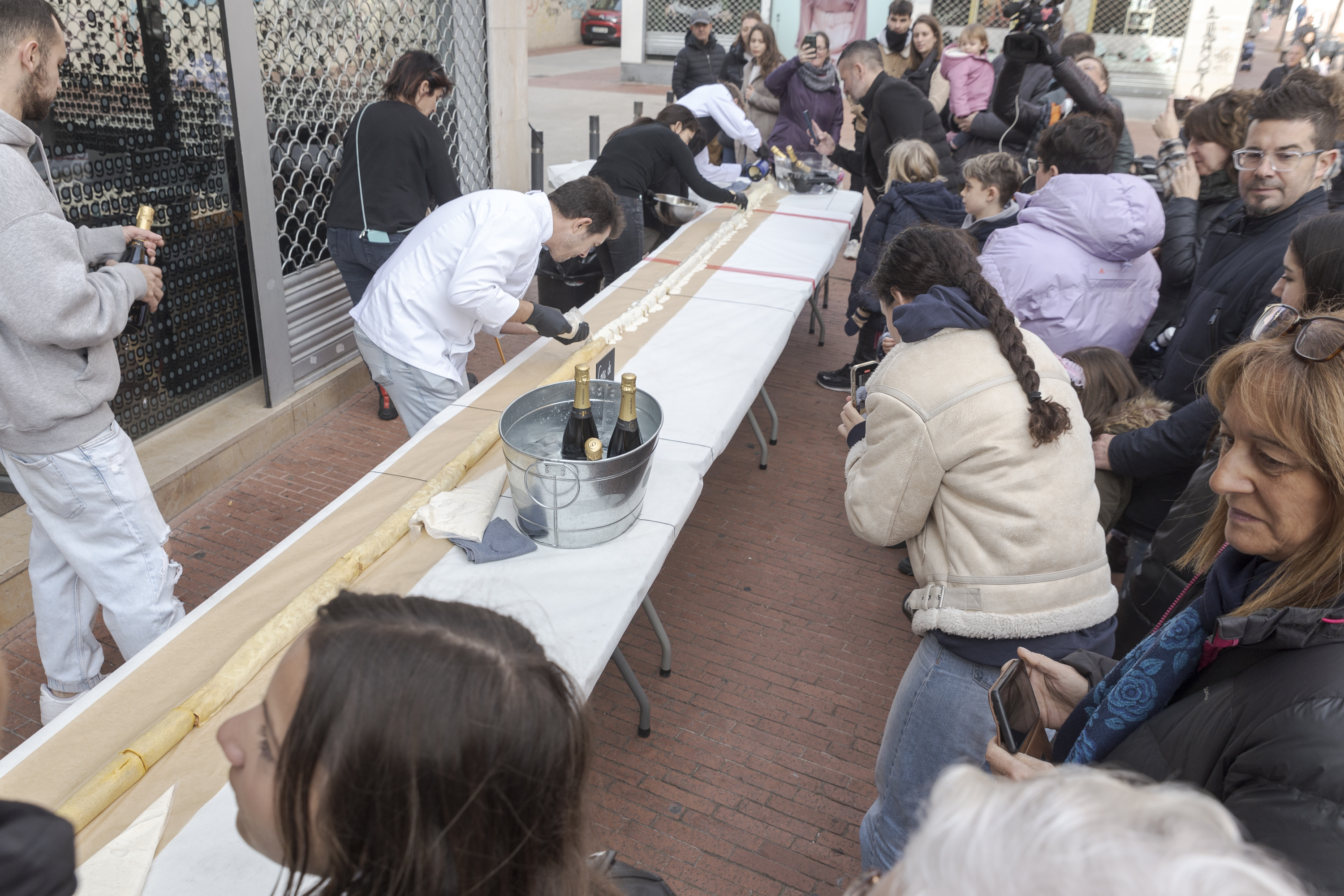 Un caneló de 10 metres al Vapor Gran de Terrassa
