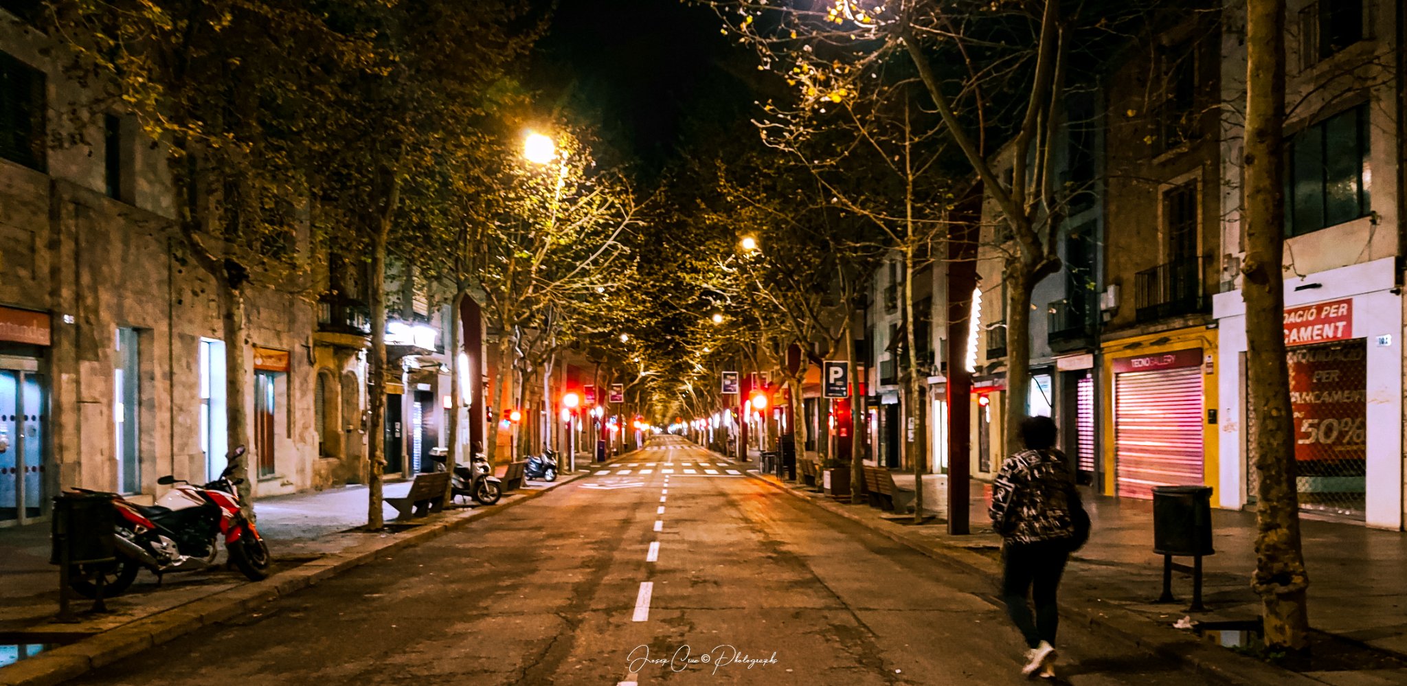 Passeig nocturn per la Rambla