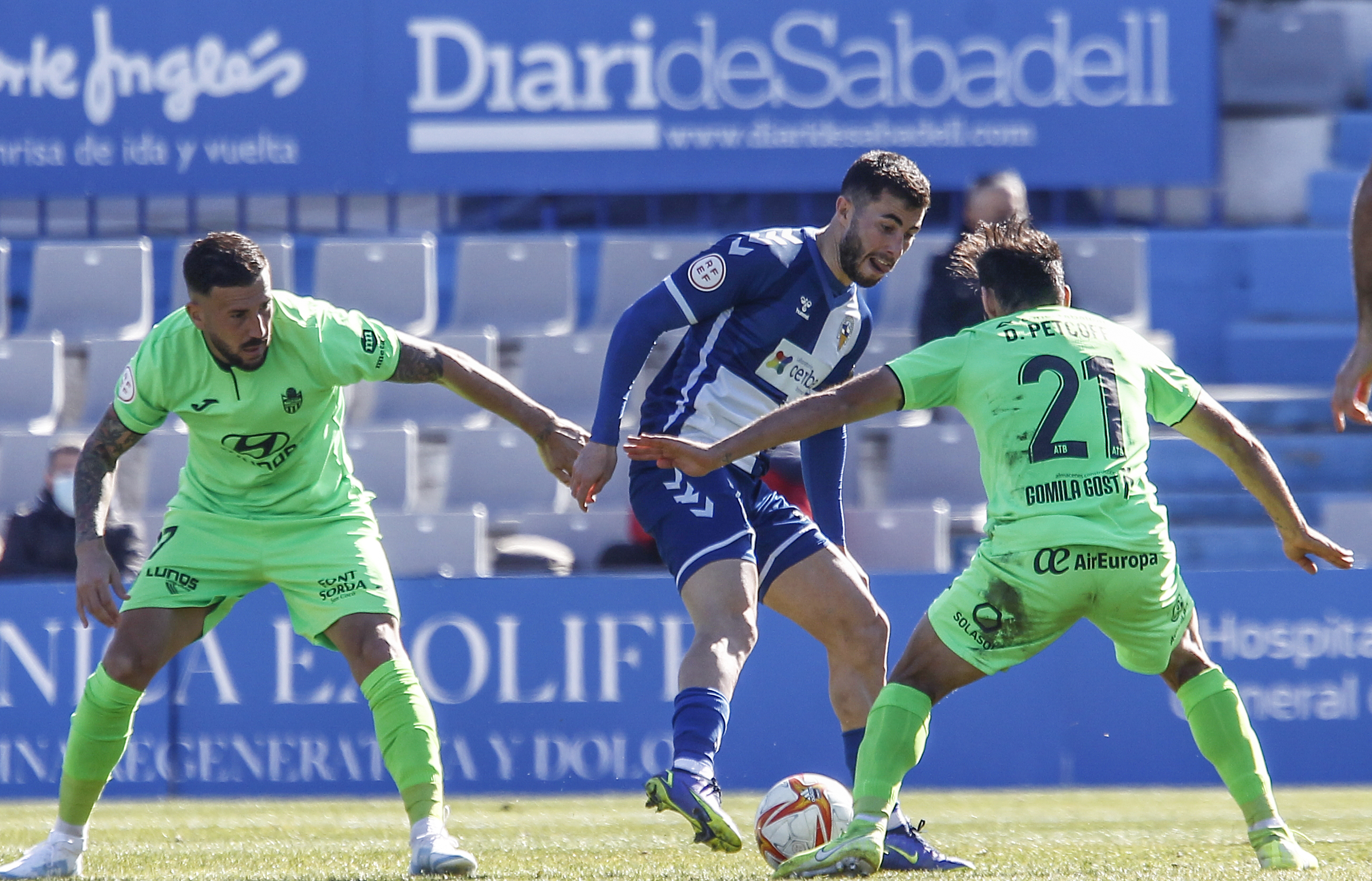 El Sabadell, a continuar amb la bona ratxa a la Nova Creu Alta