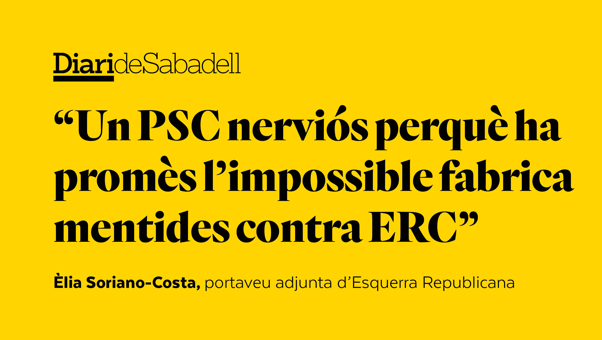 El preu de ser l’alternativa de govern a Sabadell