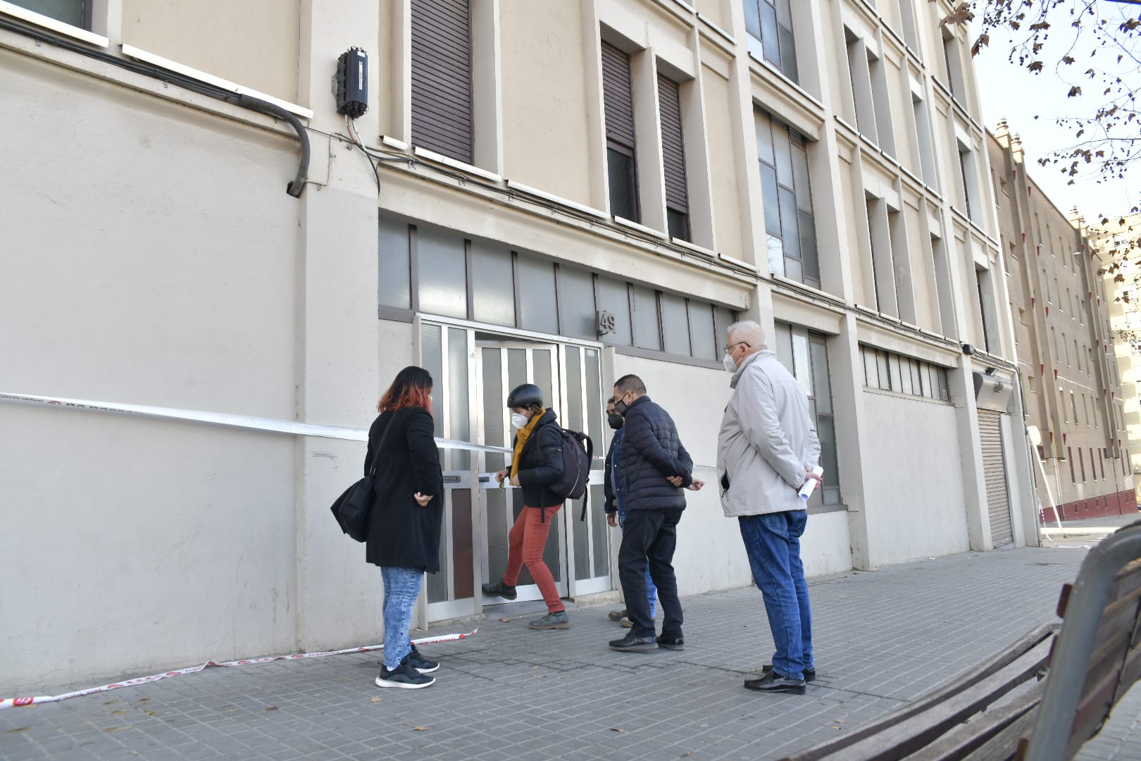 18 de les 20 famílies del bloc del passeig del Comerç podran tornar avui a casa