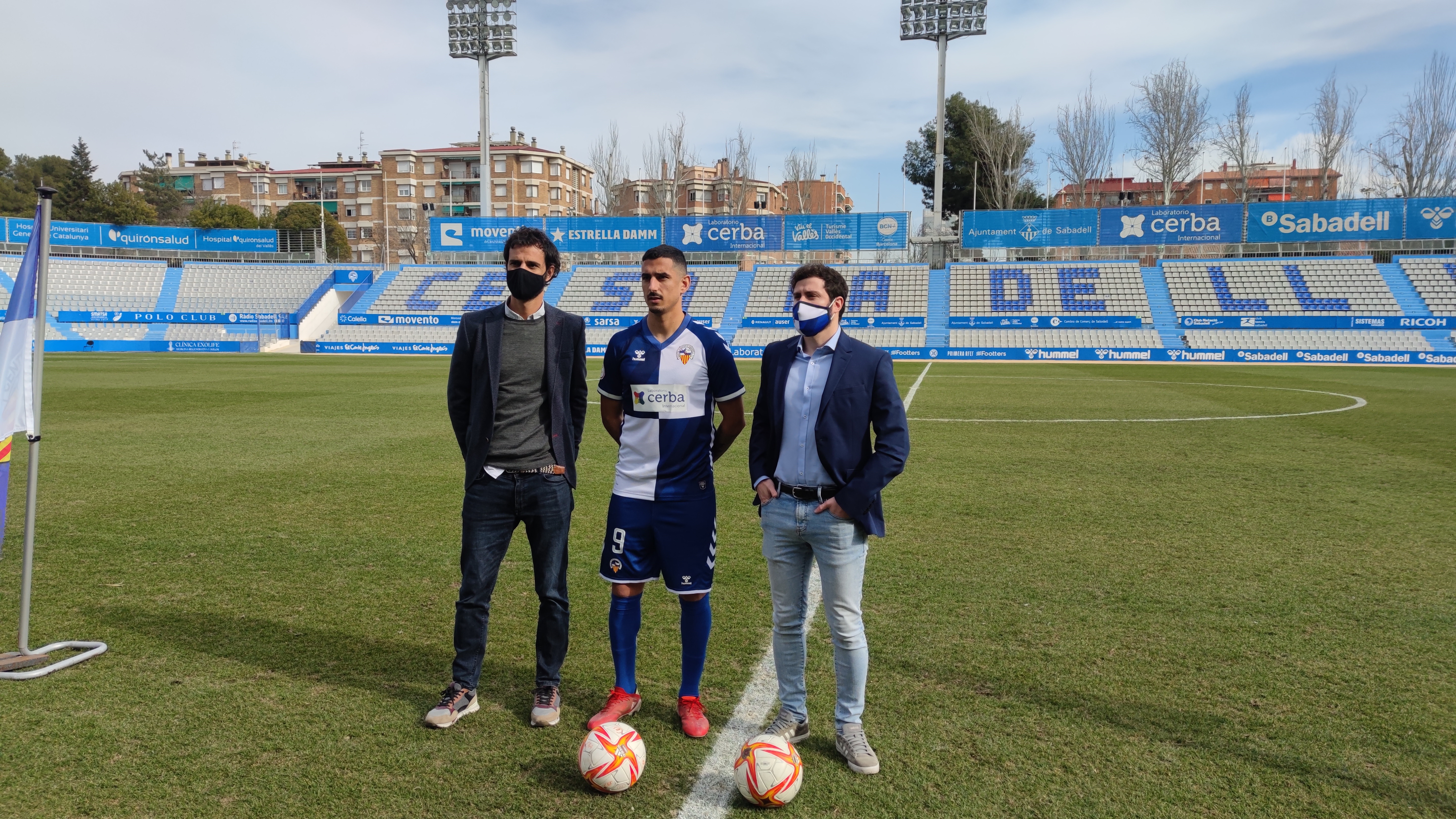 Dopi arriba al Sabadell amb l'objectiu de millorar la capacitat golejadora