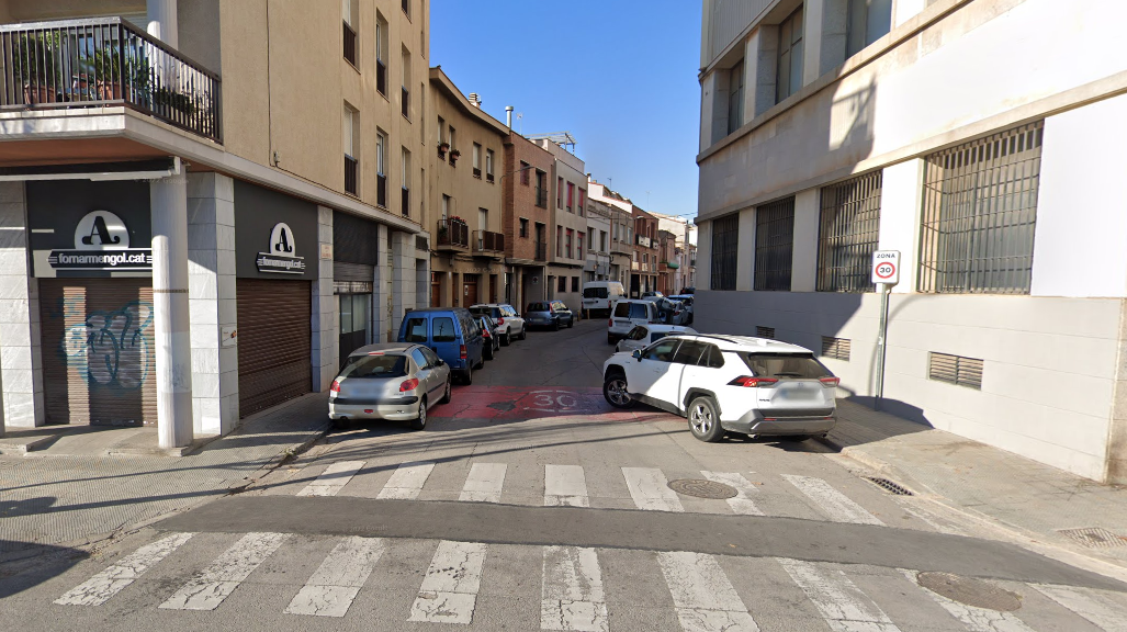 Una dona de 79 anys és atropellada a la Creu Alta