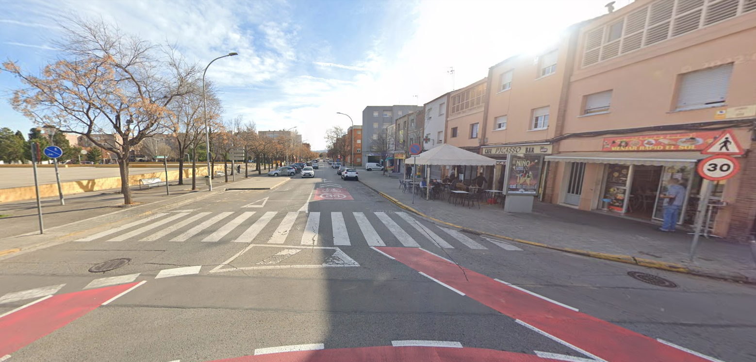 Una dona de 44 anys, atropellada en un pas de vianants de Sabadell