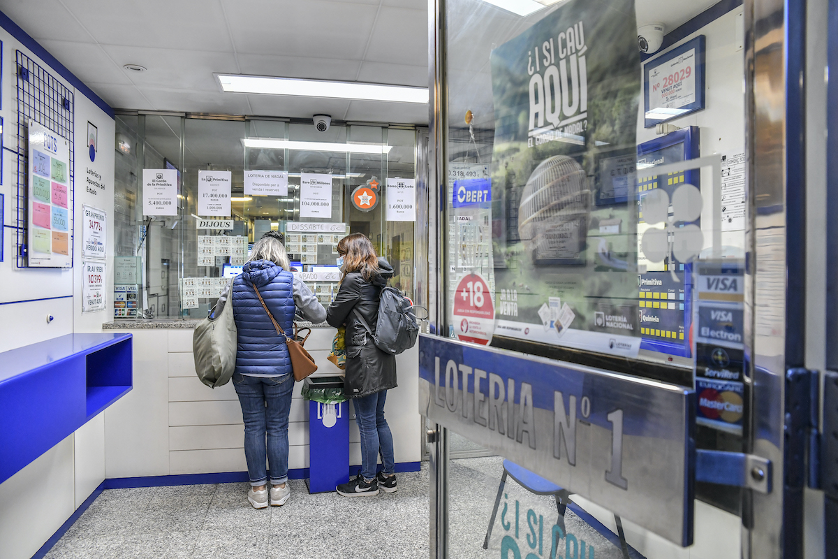 La loteria de Nadal recupera les vendes de l’any 2019